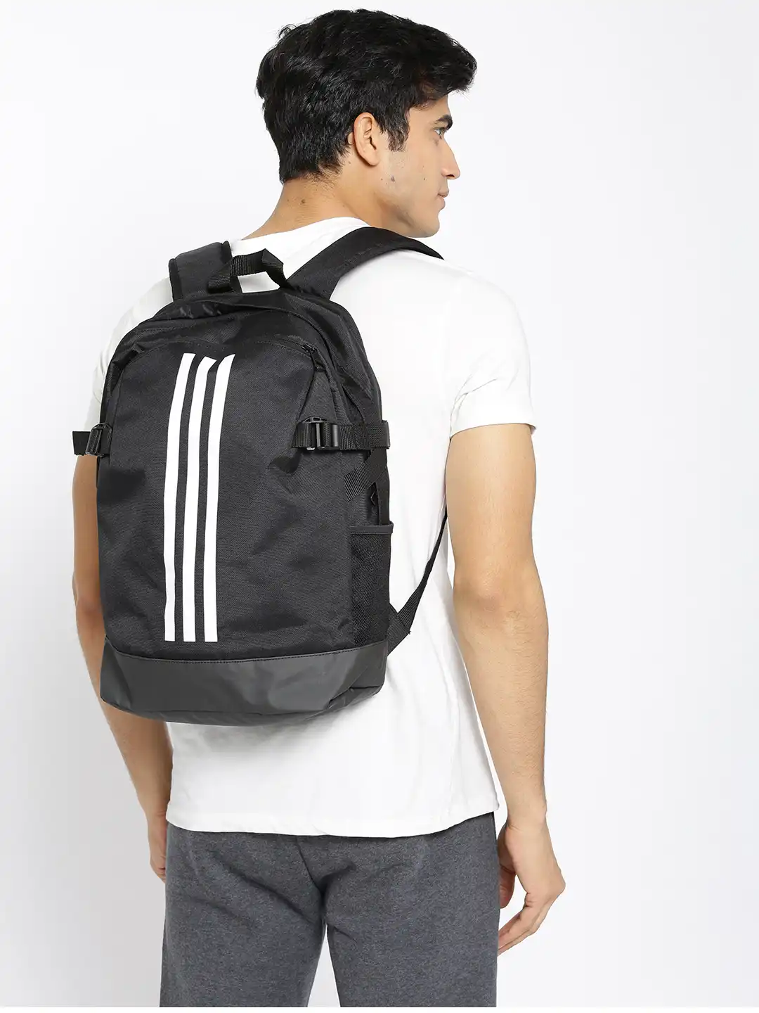 adidas bp power iv medium backpack black white Stadium 4 sports gear adidas Sportswear Power Bp Youth