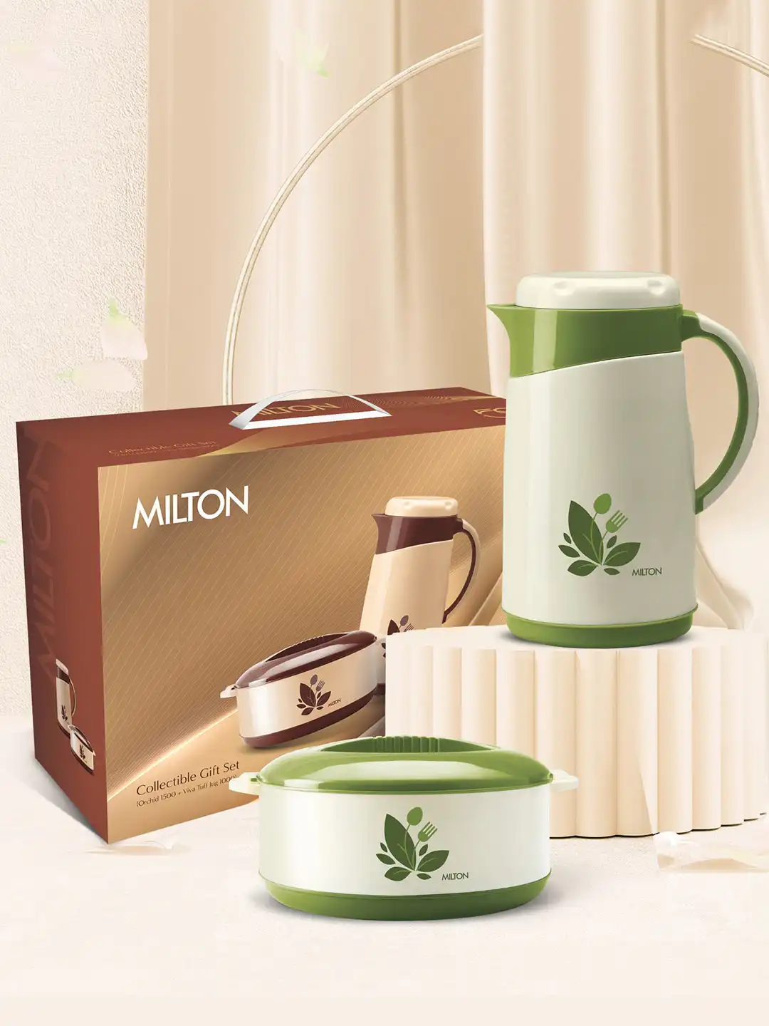 Buy Milton Collectible Gift Set New Orchid 1500 Casserole 1260 ml