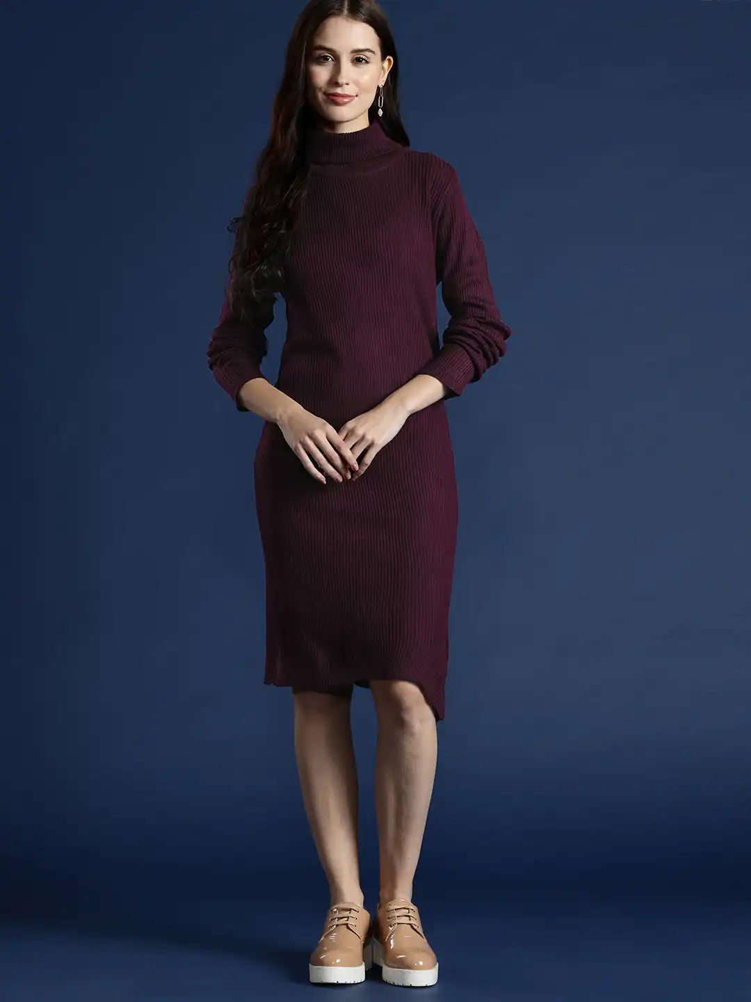 velvet long sleeve red dress RED ROUND NECKLINE DRAPED VELVET GOWN WITH BLACK LACE | CULT MIA
