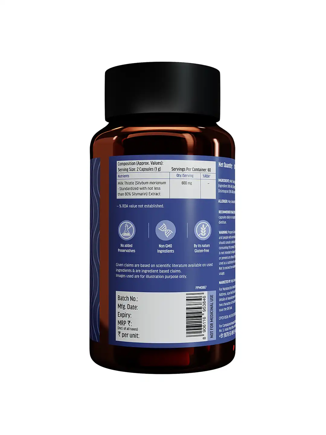 abbreviation for glutathione Milk Thistle For Fatty Liver Detox: Uses, Benefits & Dosage main image 0