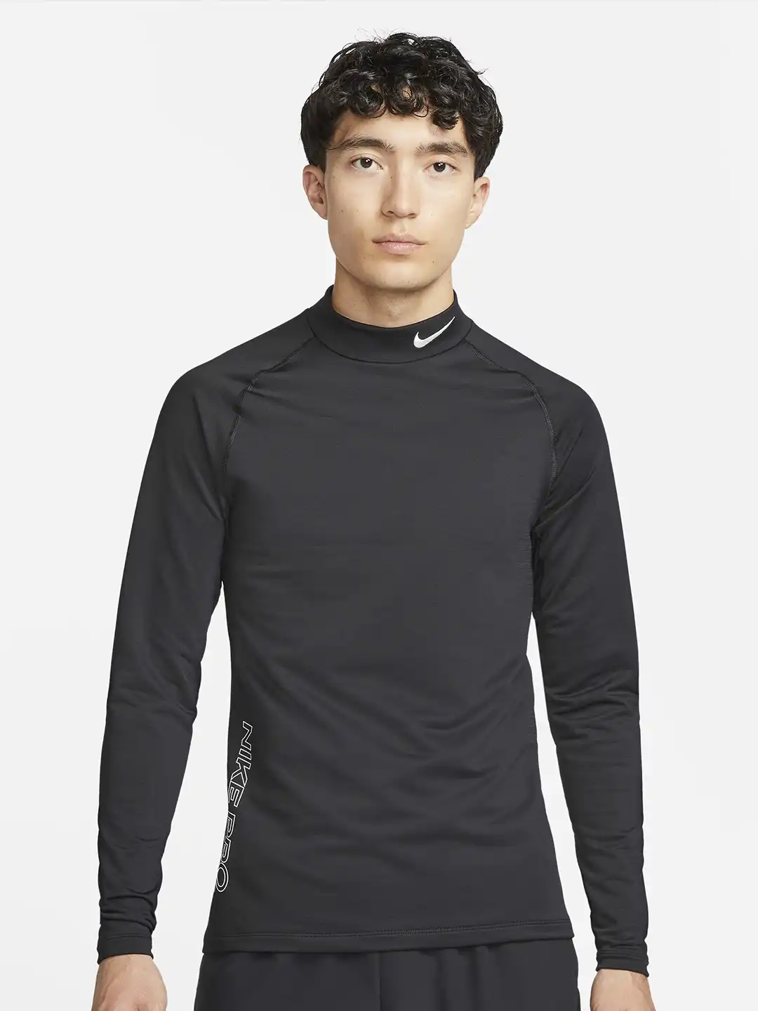 nike long sleeve mock turtleneck shirts