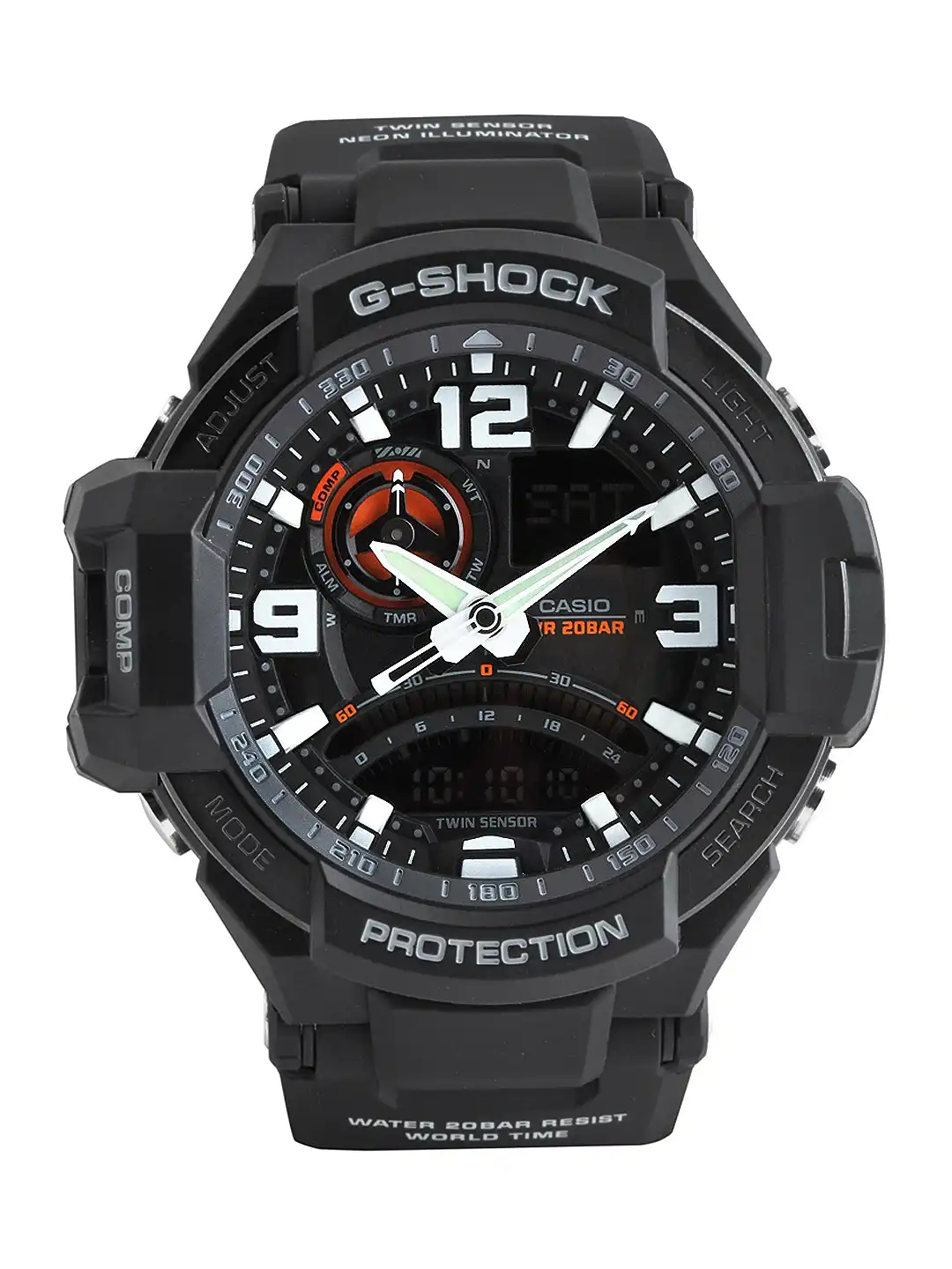 Buy Casio G-Shock GA-1000-1ADR Black Analog-Digital Dial Resin