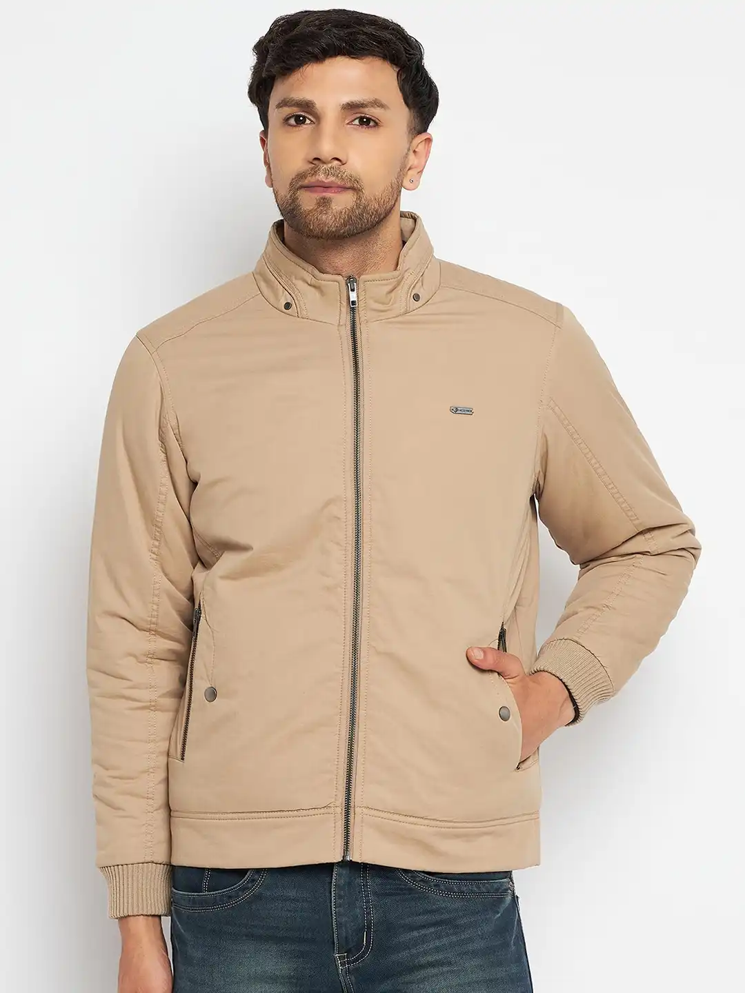 Buy Duke Stand Collar Padded Jacket - Jackets for Men 25162546