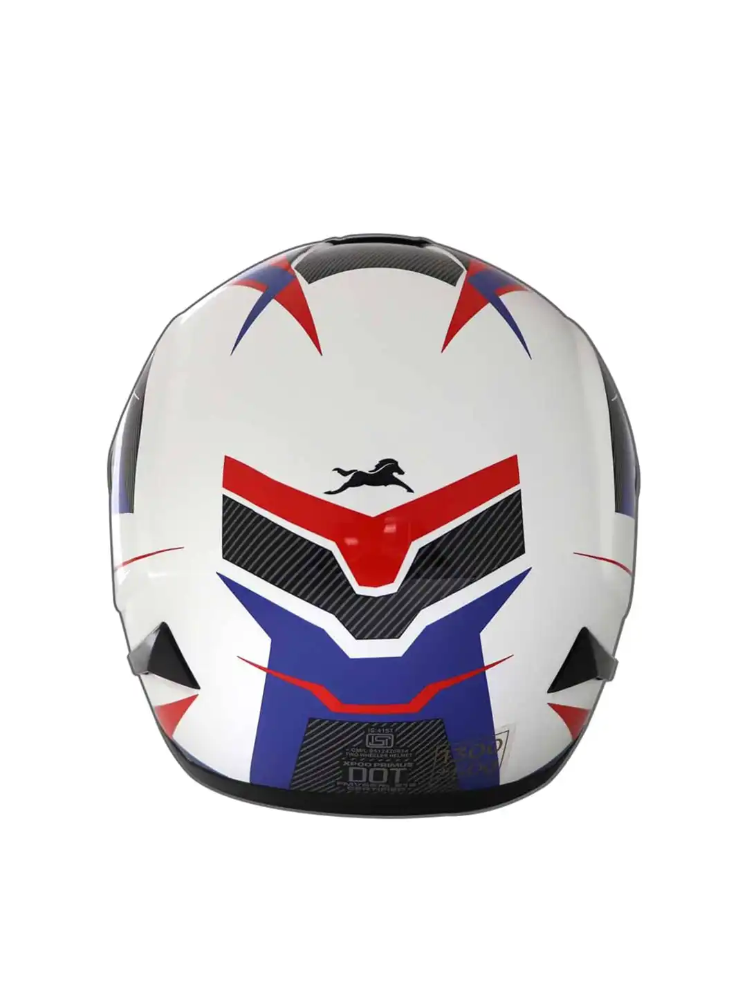 Buy TVS XPOD Primus Helmet for Men With Dual Visor - ISI Certified