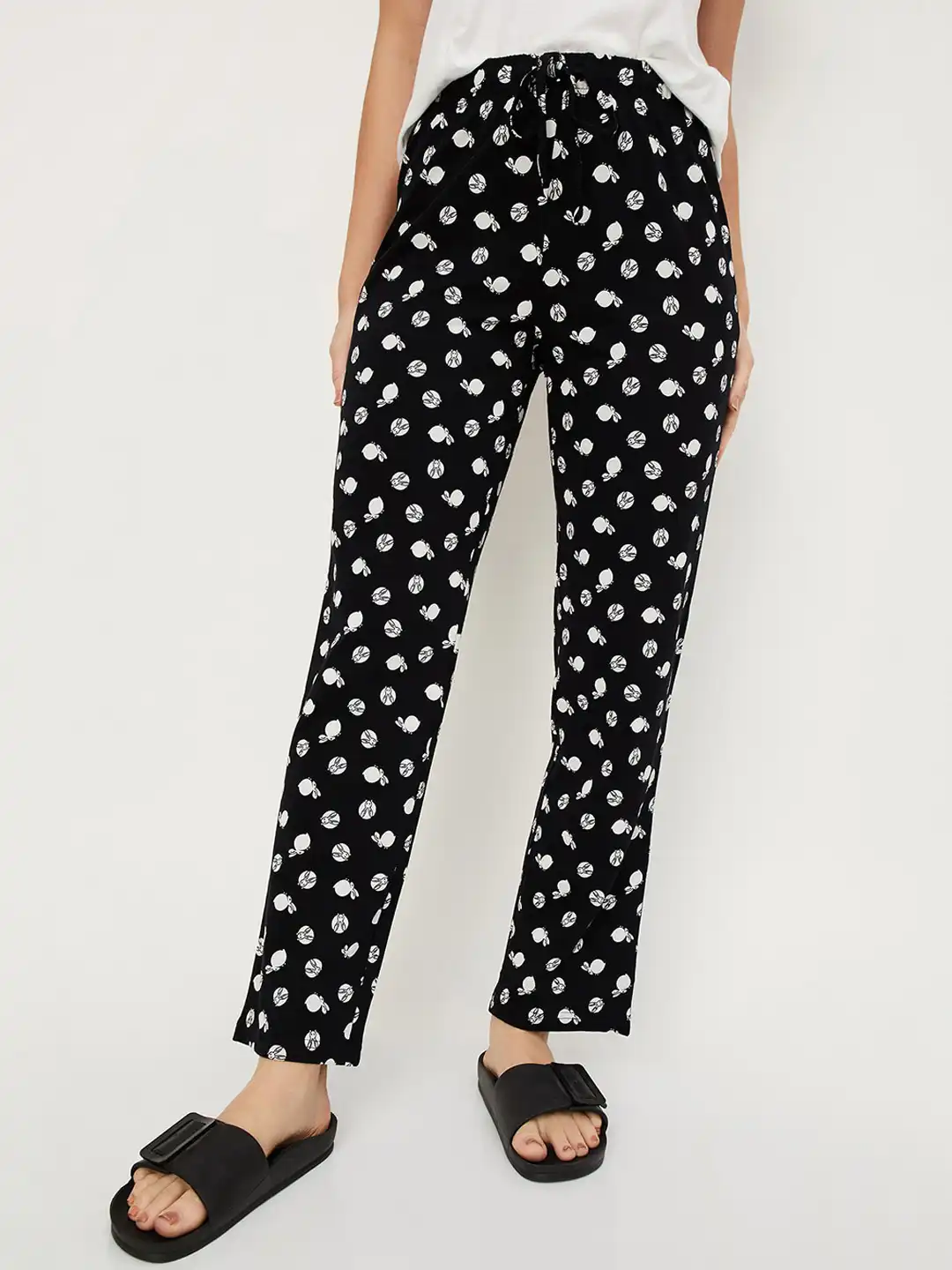 Buy max Women Printed Pure Cotton Lounge Pants - Lounge Pants for