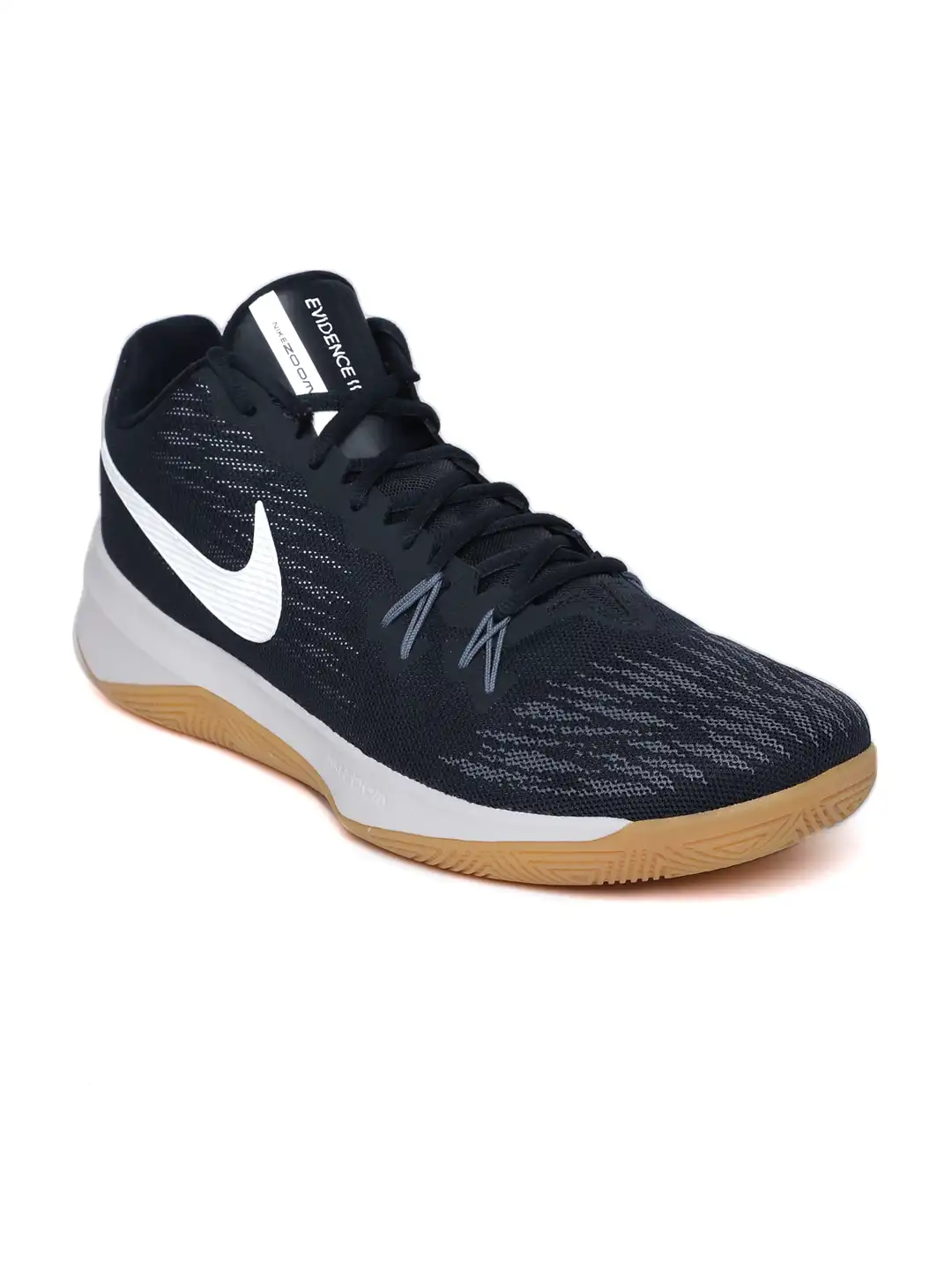 Buy Nike Men Navy ZOOM EVIDENCE II Basketball Shoes - Sports Shoes