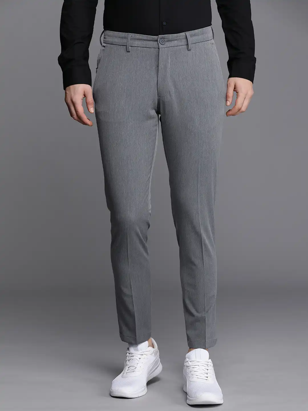louis philippe semi formal trousers for men