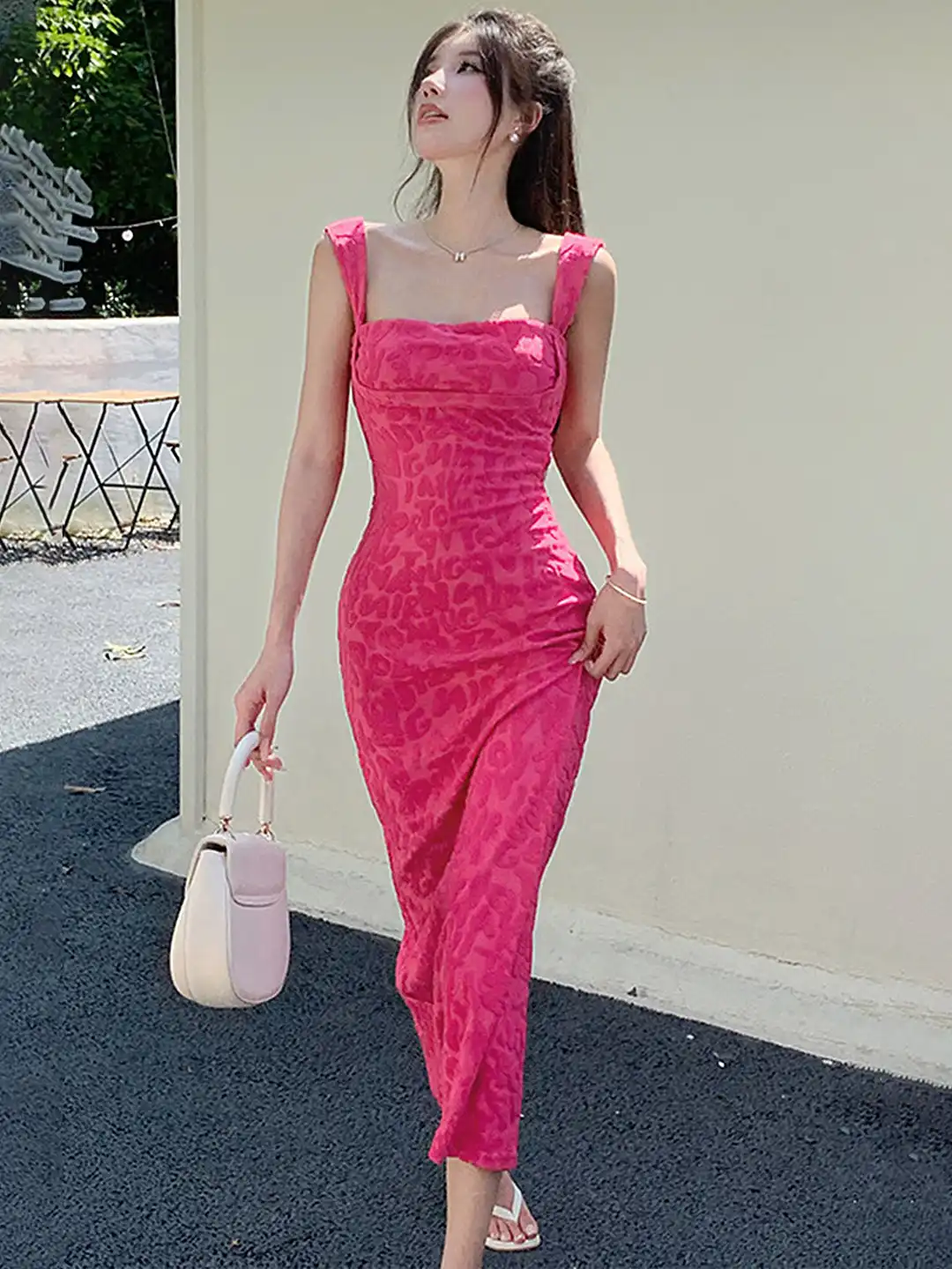 legit bodycon dresses Dress Dusty Pink Buy LULU SKY Pink Abstract Bodycon Maxi Dress Dresses For COLOR:White