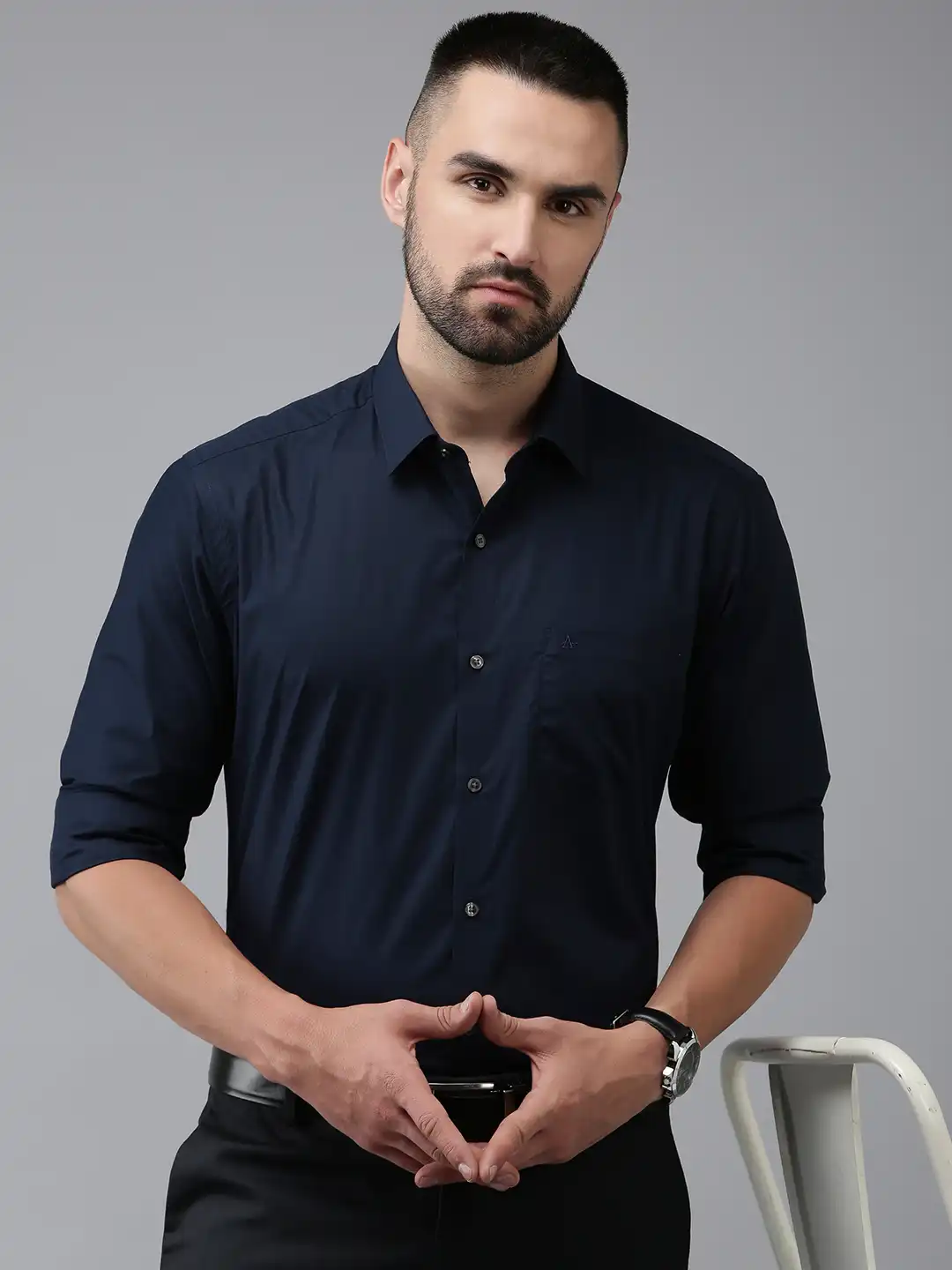 Buy Arrow Pure Cotton Original Slim Fit Opaque Formal Shirt - Shirts for  Men 25474190 | Myntra