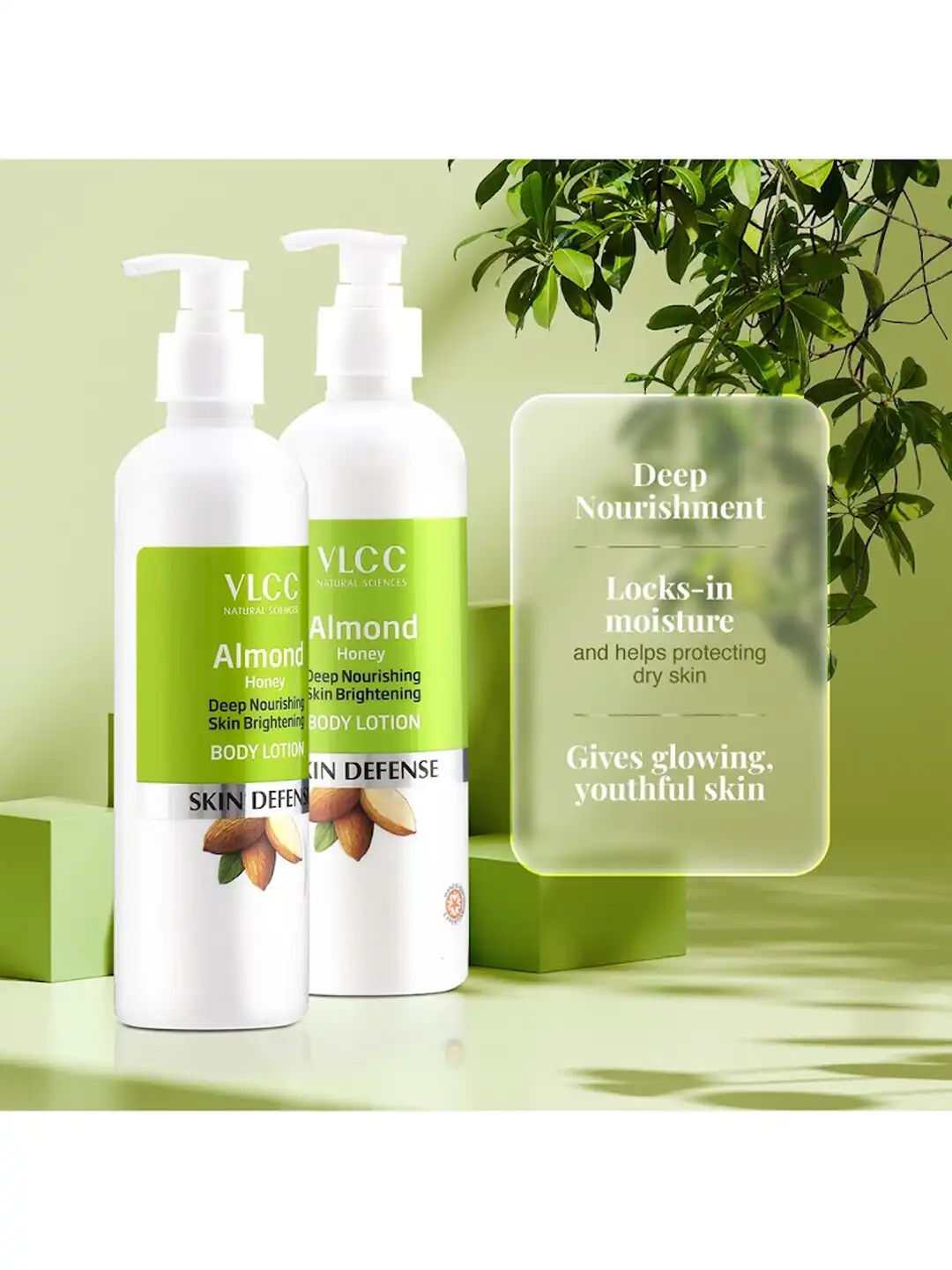 Buy VLCC Skin Defense Set Of 6 Almond Honey Nourishing