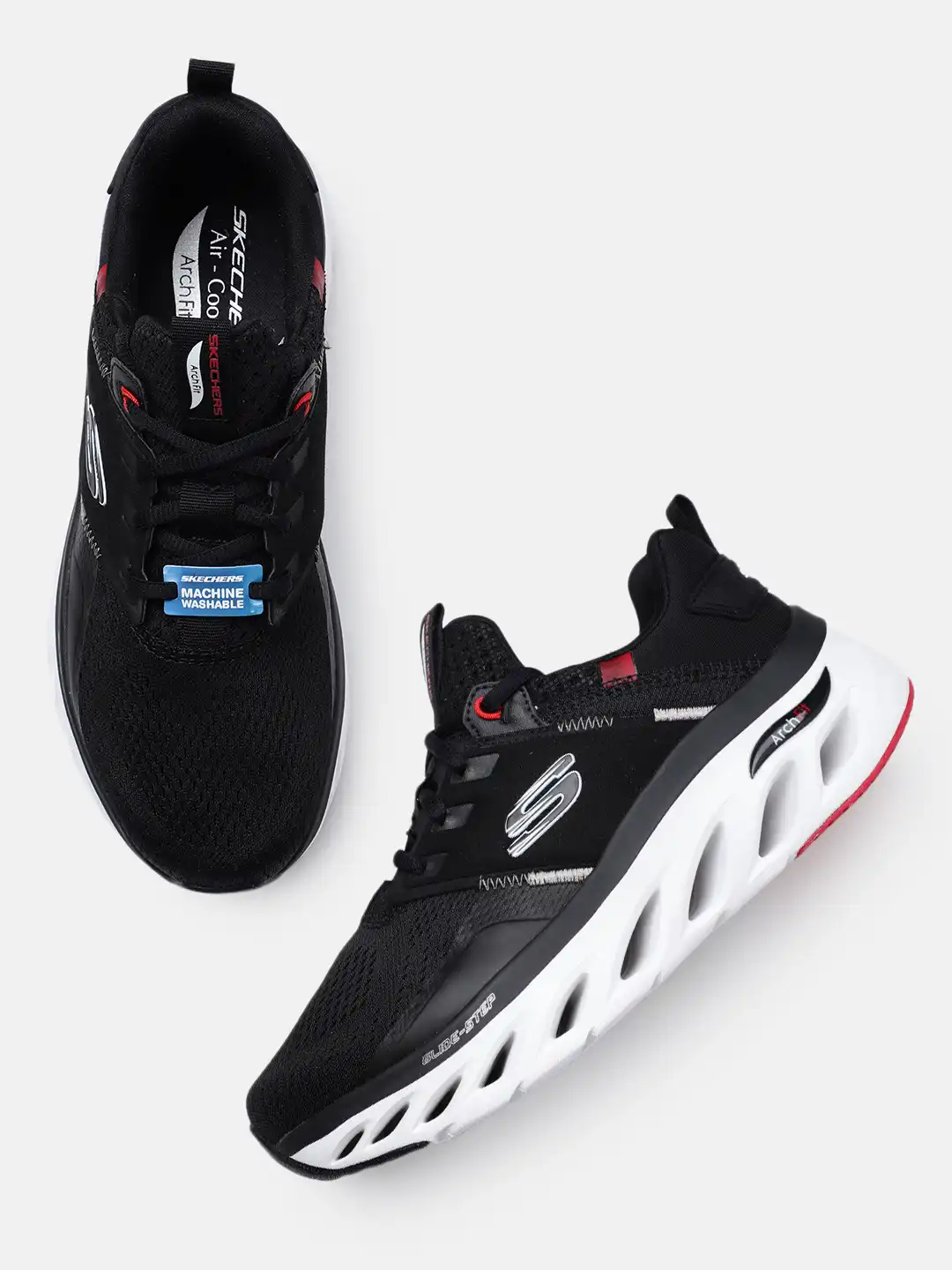 Buy Skechers Men Arch Fit Glide-Step Sneakers - Casual Shoes for