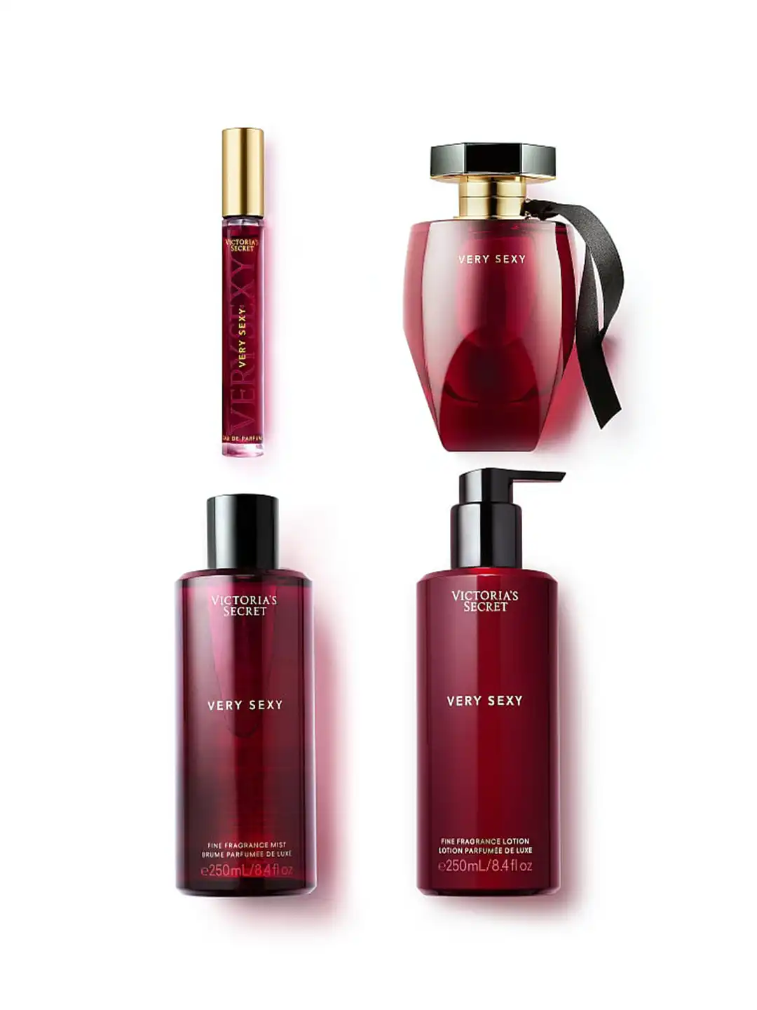 Victoria’s Secret (body mist 6set) Buy Victoria's Secret Very Sexy Her Fine Fragrance Mist - 250ml