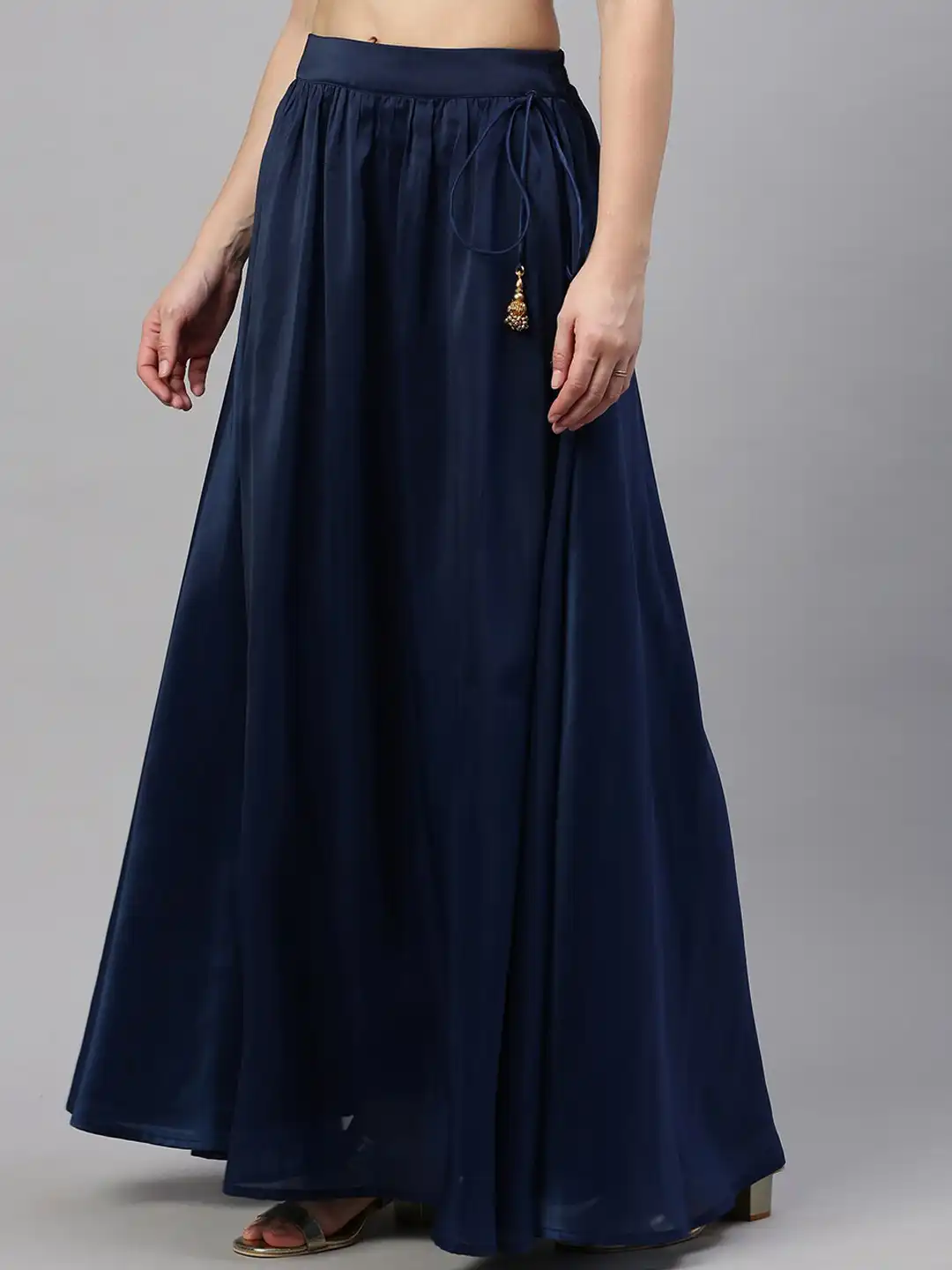 Buy De Moza Flared Maxi Skirt - Skirts for Women 25832910 | Myntra