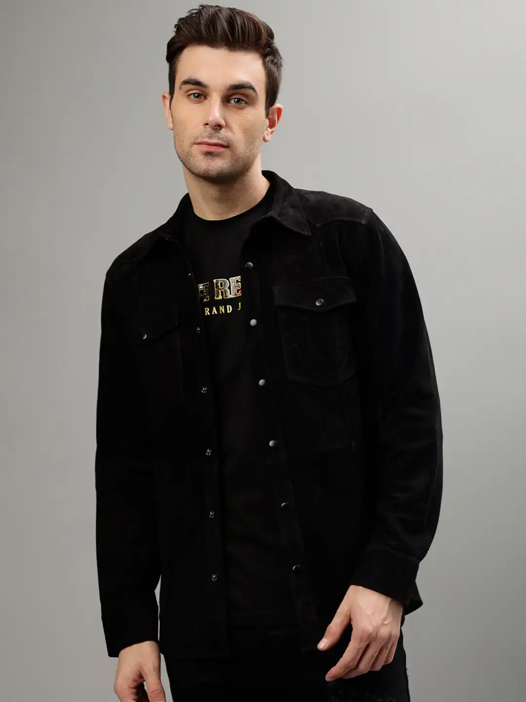 true religion dress shirts Men's Twill Embro Camp Shirt – Button-Up Camp Collar – Jet Black, Small : Clothing, Shoes & Jewelry Stylish for Any Occasion – Perfect for casual outings SINGLE NEEDLE WESTERN DENIM SHIRT