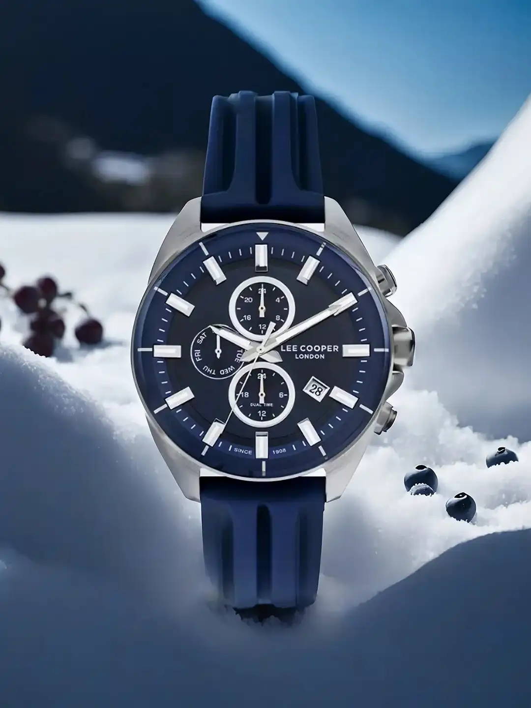 Buy Lee Cooper Men Brass Dial & Straps Analogue Watch LC07881.399