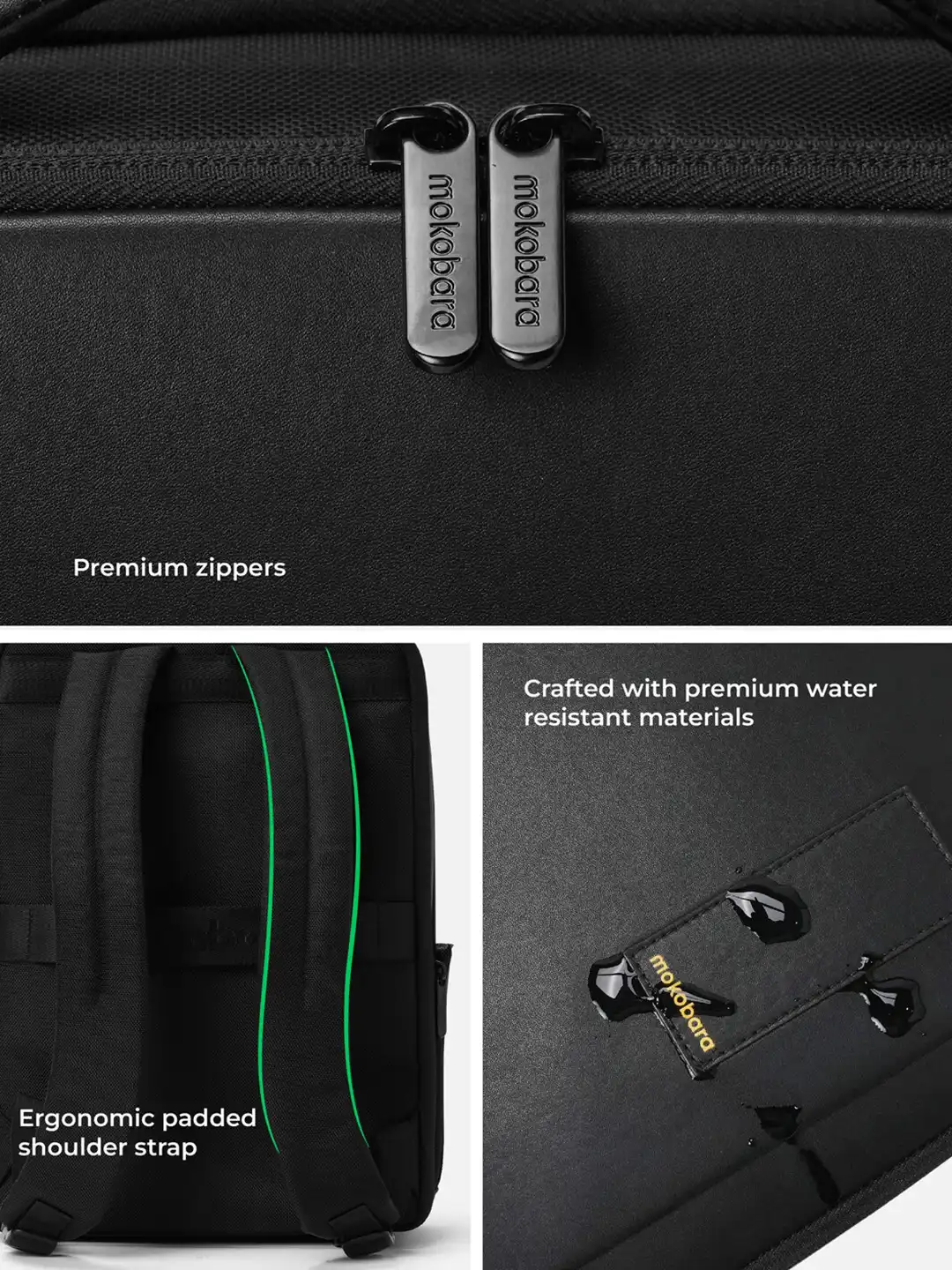 Buy MOKOBARA The Element Structured Nylon and Vegan Leather