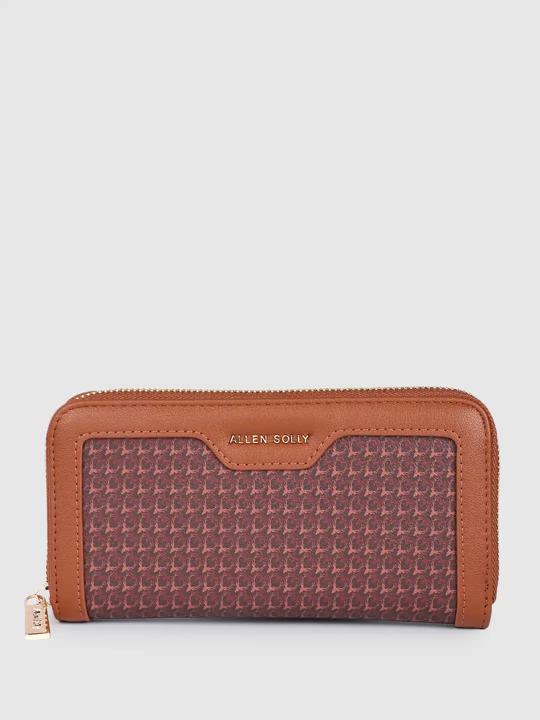 Buy Allen Solly Women Printed Zip Around Wallet - Wallets for