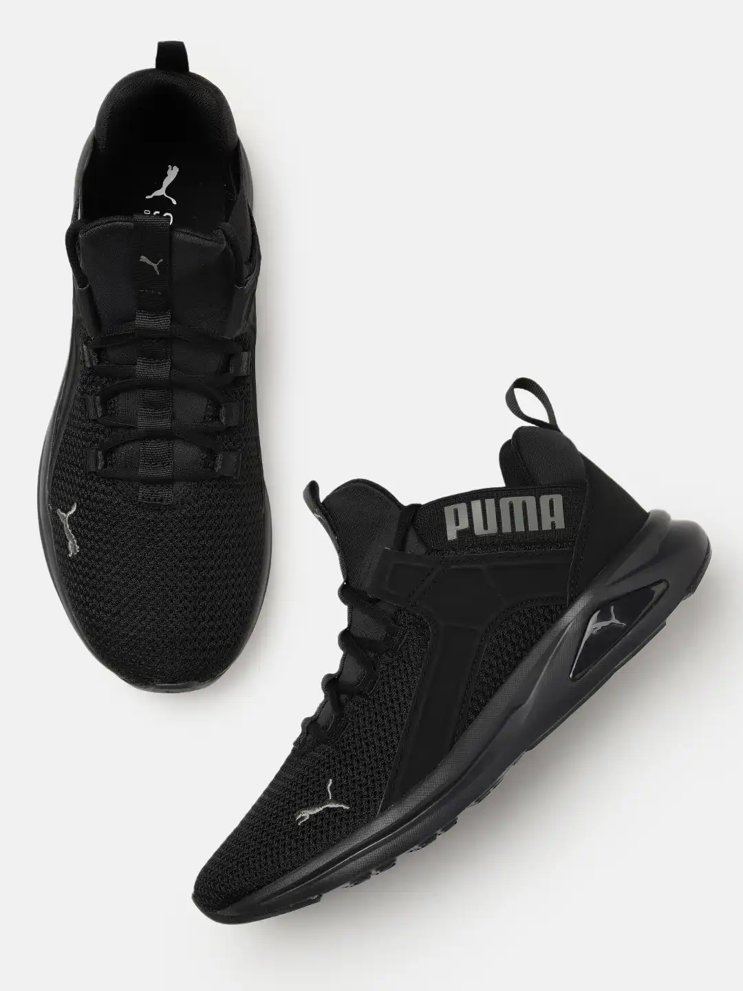 Buy Puma Men Textured Enzo 2 Revamp Road Running Shoes - Sports