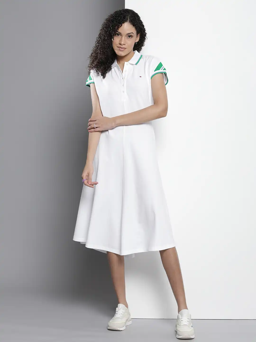 Buy Tommy Hilfiger A-Line Midi Dress - Dresses for Women 26516582 | Myntra Buy Tommy Hilfiger A-Line Midi Dress - Dresses for Women 26516582 | Myntra