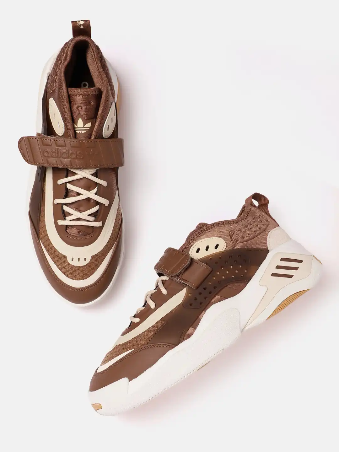 Buy ADIDAS Originals Men Striped STREETBALL III Sneakers - Casual