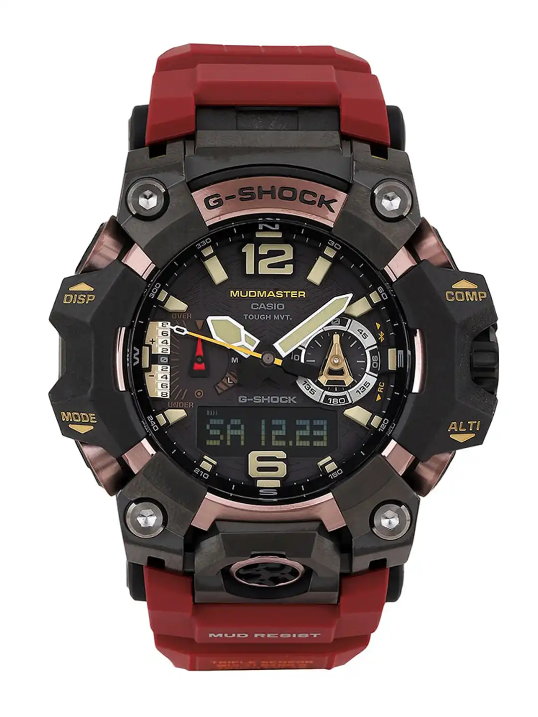 Buy CASIO Men G-Shock Mudmaster GWG-B1000-1A4DR Ana-Digi Dial Red