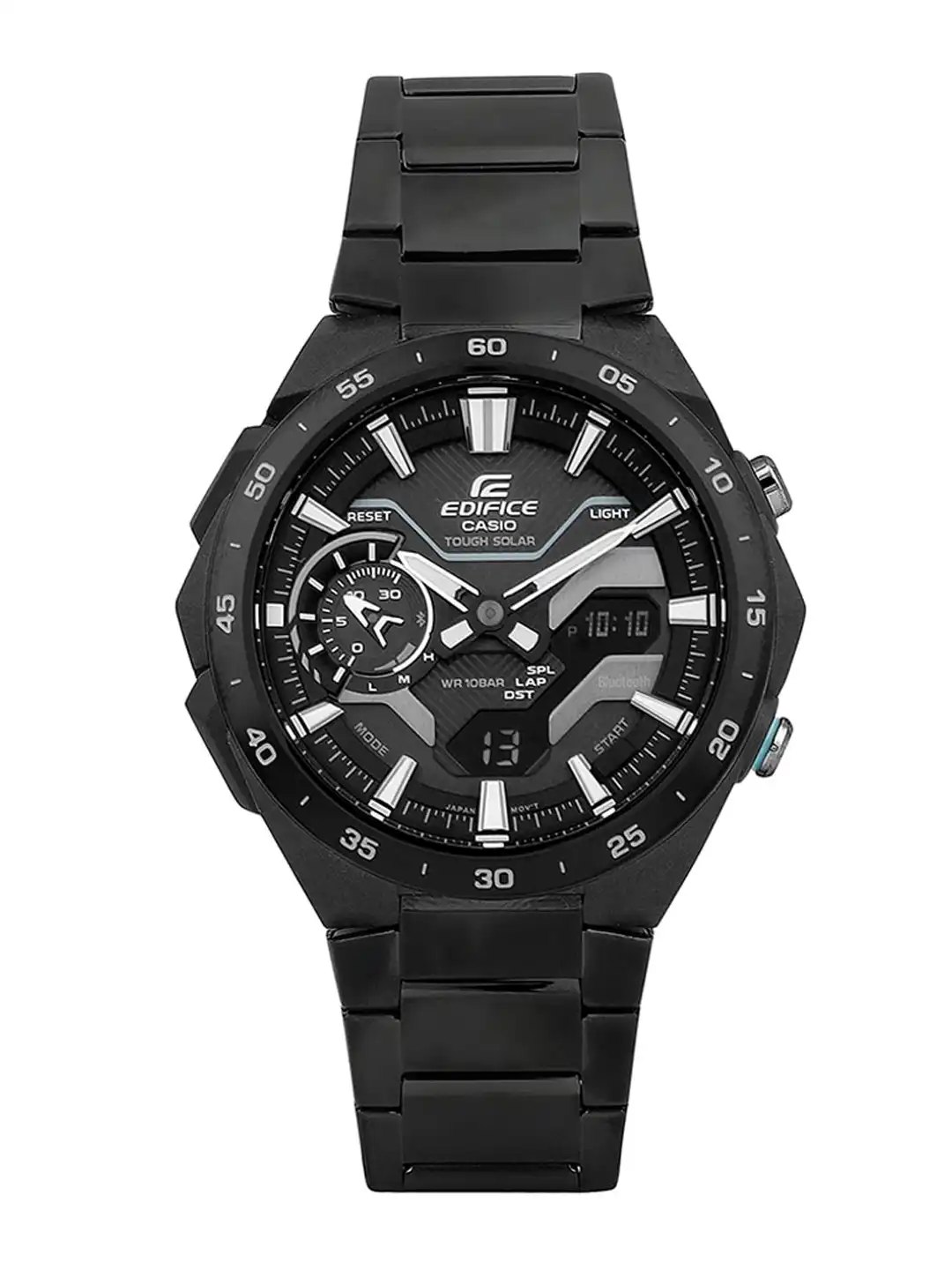 Buy CASIO Men EDifice ECB-2200DC-1ADF Black Ana-Digi Dial Black