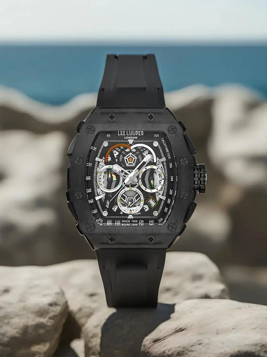Buy Lee Cooper Men Wrap Around Straps Analogue Chronograph Watch