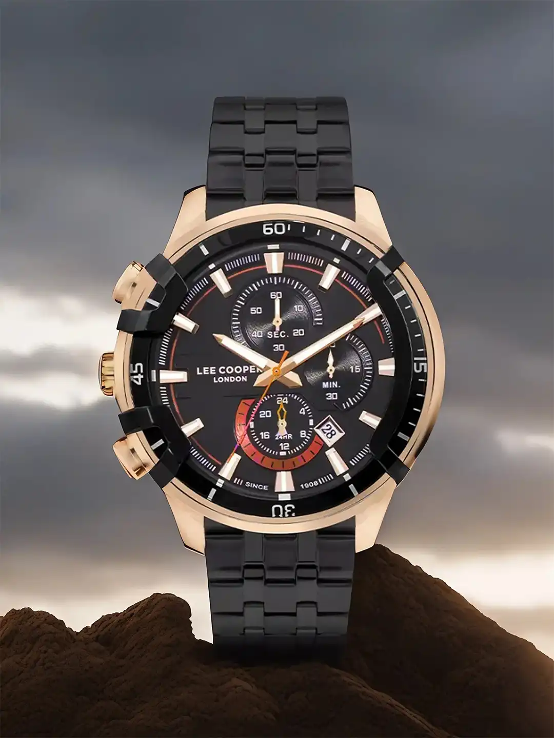 Luke　おまとめ2点セット Buy Lee Cooper Men Analogue Chronograph Watch LC07872.450