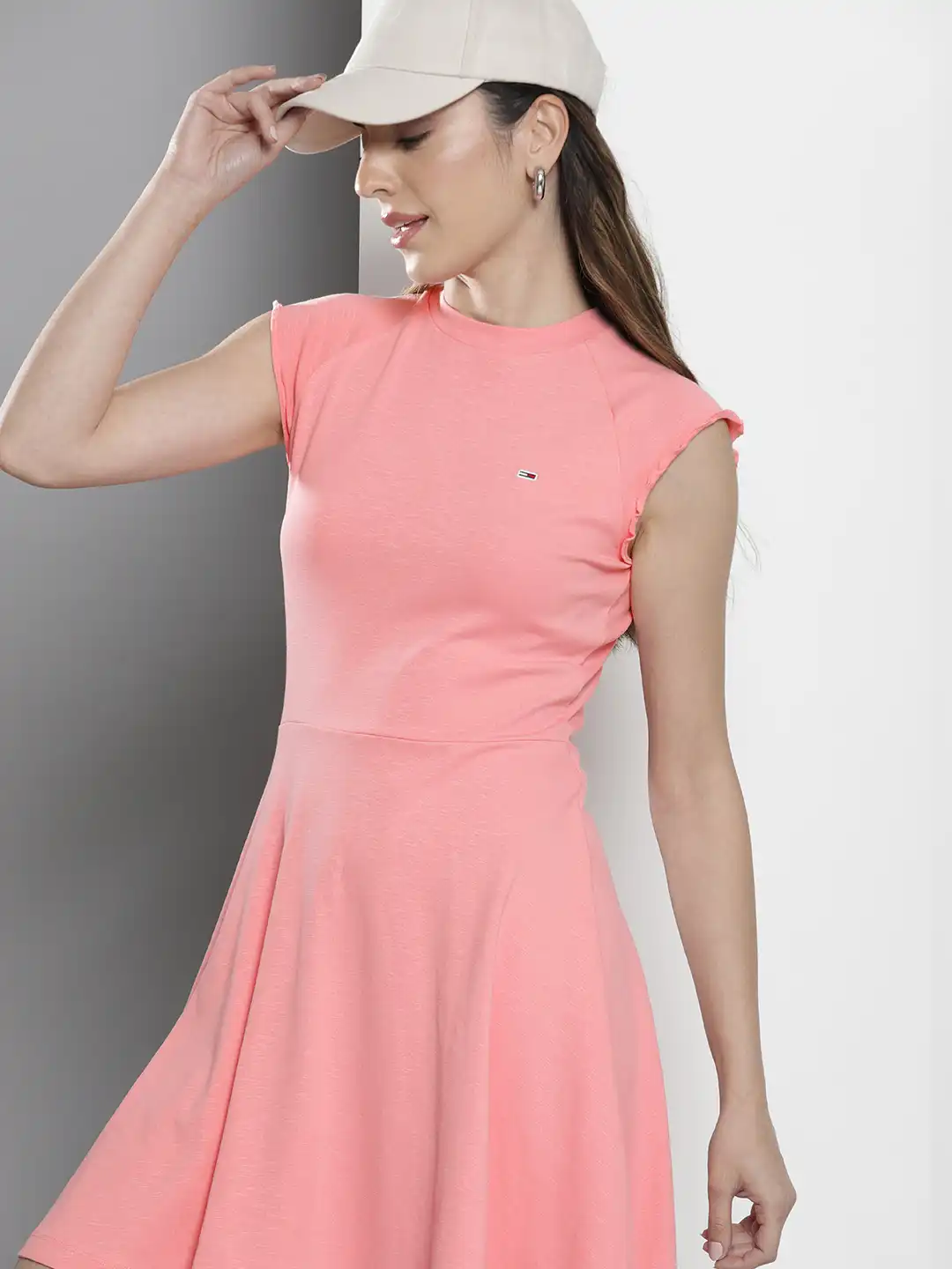 Buy Tommy Hilfiger Solid Fit & Flare Dress - Dresses for Women 26864914 | Myntra Buy Tommy Hilfiger Solid Fit & Flare Dress - Dresses for Women 26864914 | Myntra