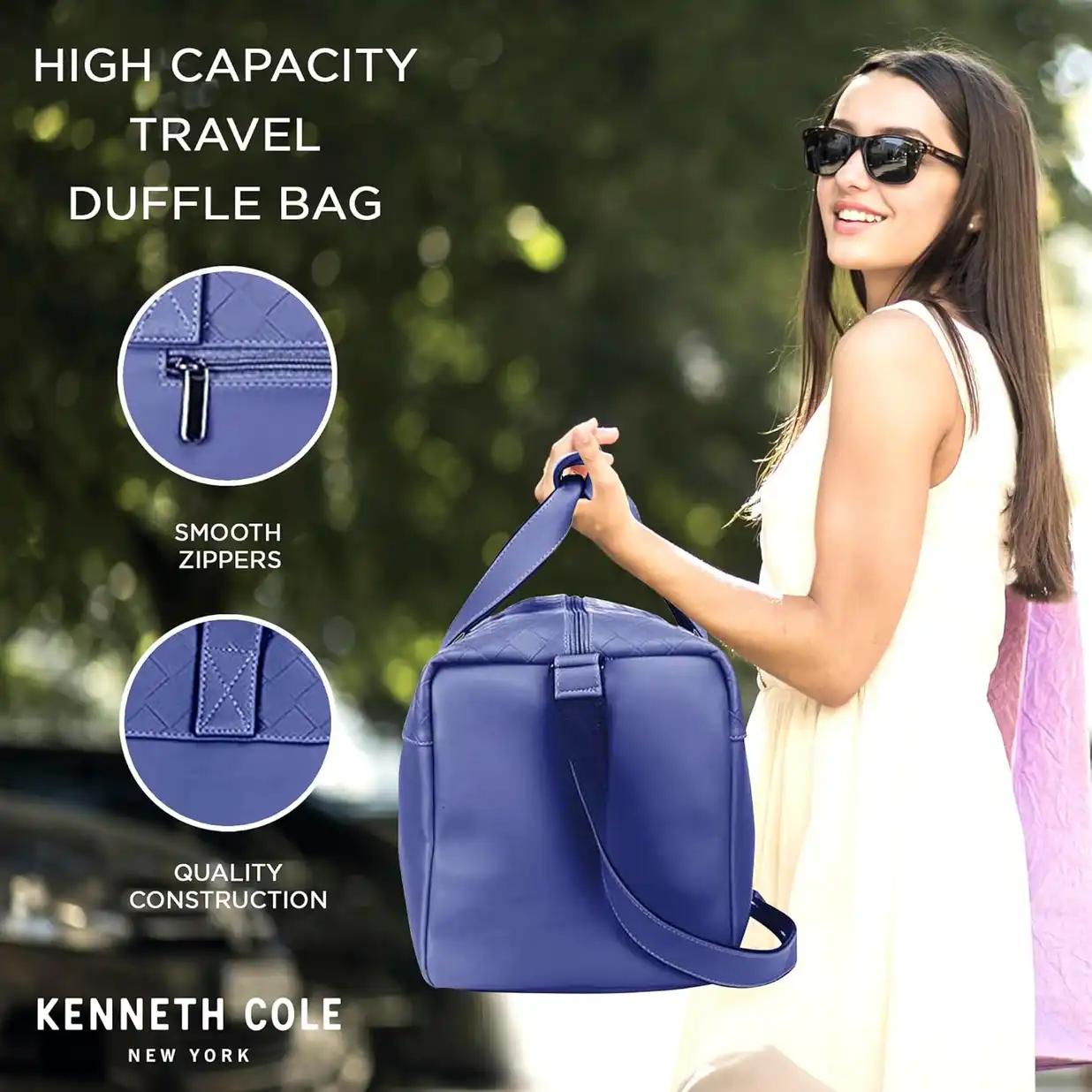 Buy Kenneth Cole Medium Duffle Bag - Duffel Bag for Unisex