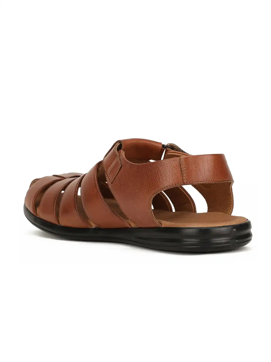 Buy Hush Puppies Men Leather Fisherman Sandals - Sandals for  display picture 1