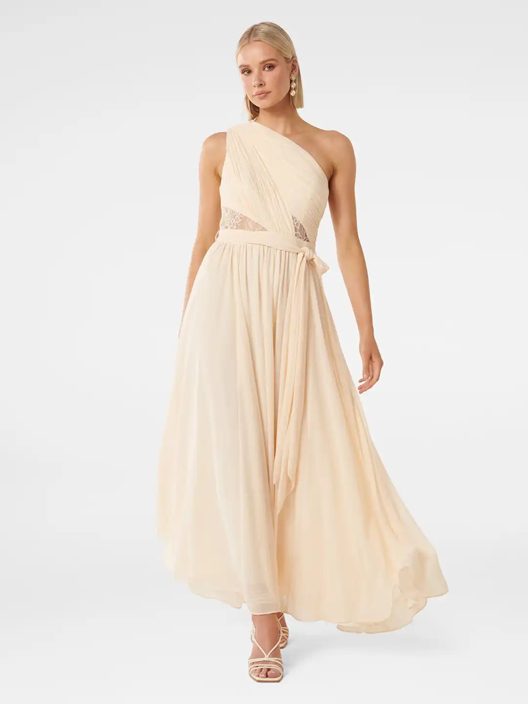 one shoulder dress forever new Vyla One Shoulder Twist Dress - Women's Fashion
