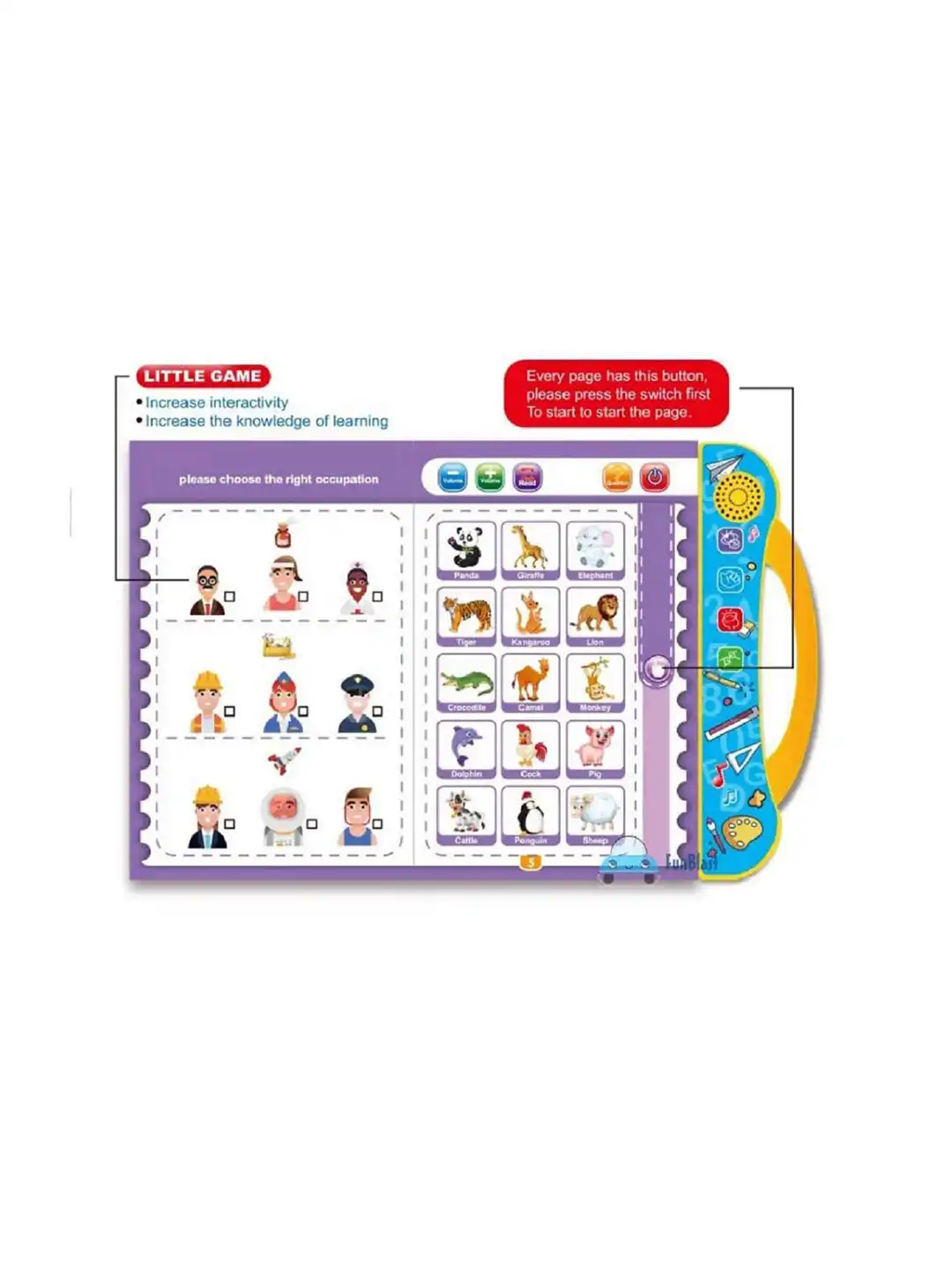 Buy ADKD Kids Musical English Sound Book - Learning and