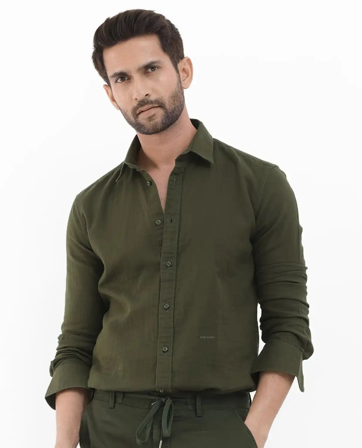 Buy RARE RABBIT Men Layerr Slim Fit Cotton Shirt - Shirts for Men
