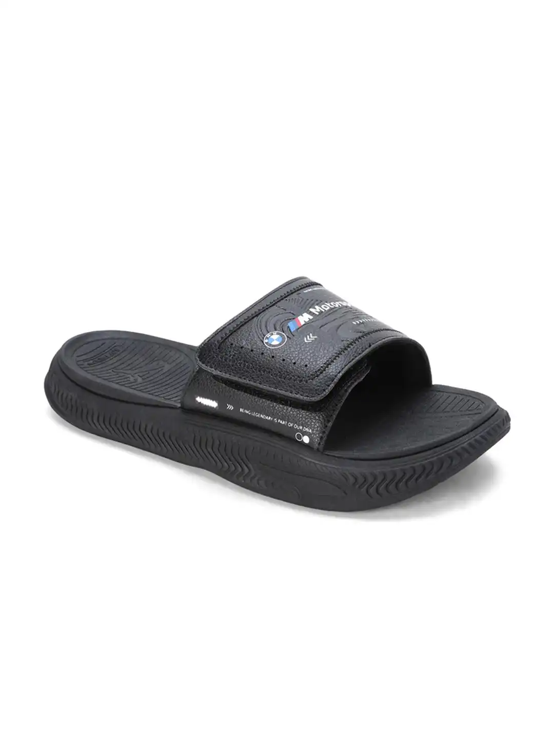 Flip Flops Claquette Bmw Noir PUMA Men's Bmw Mms Leadcat Graphic Black Slide Sandals