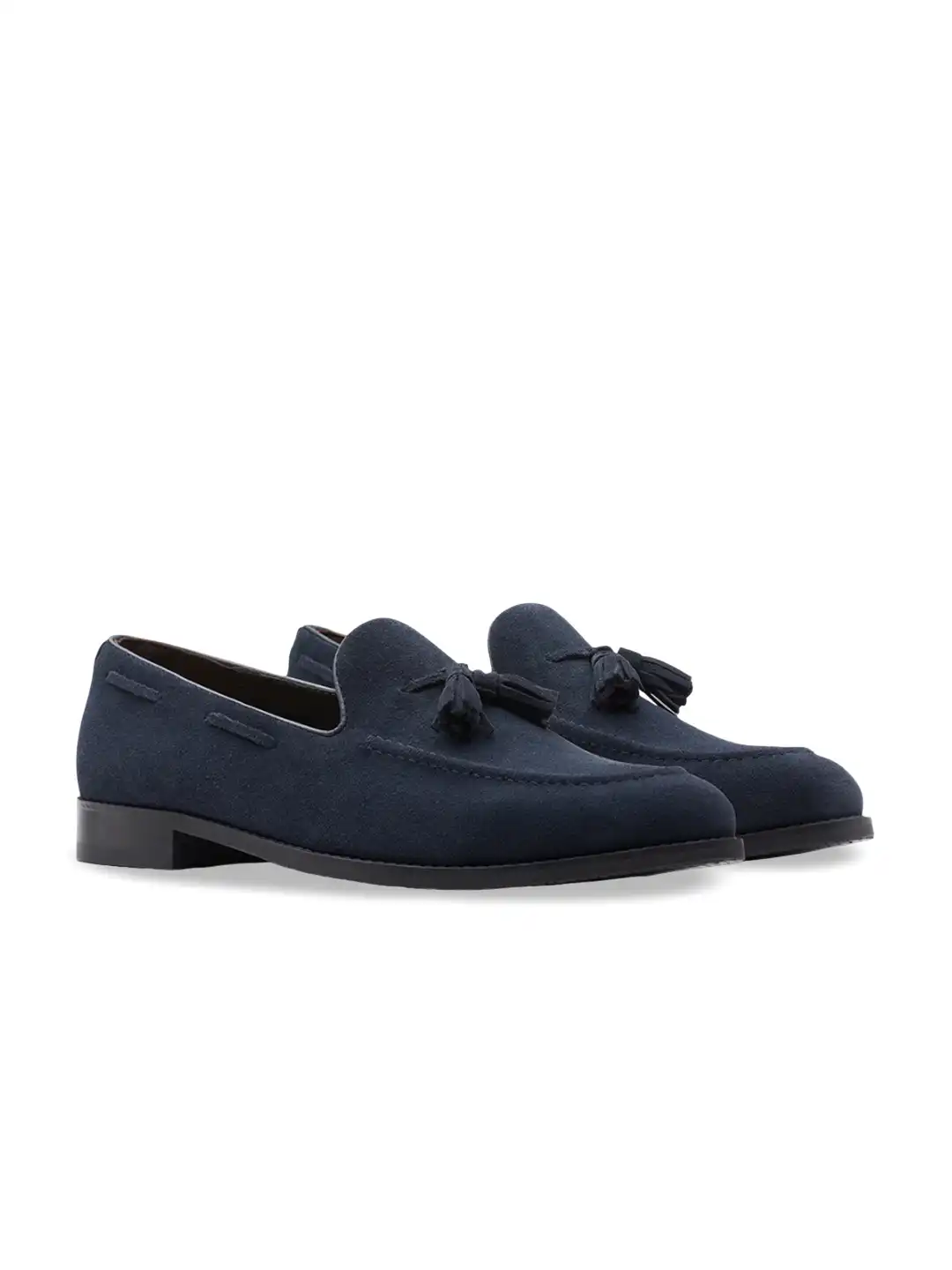 Buy Clarks Men Tassel Suede Formal Loafers - Formal Shoes  display picture 3