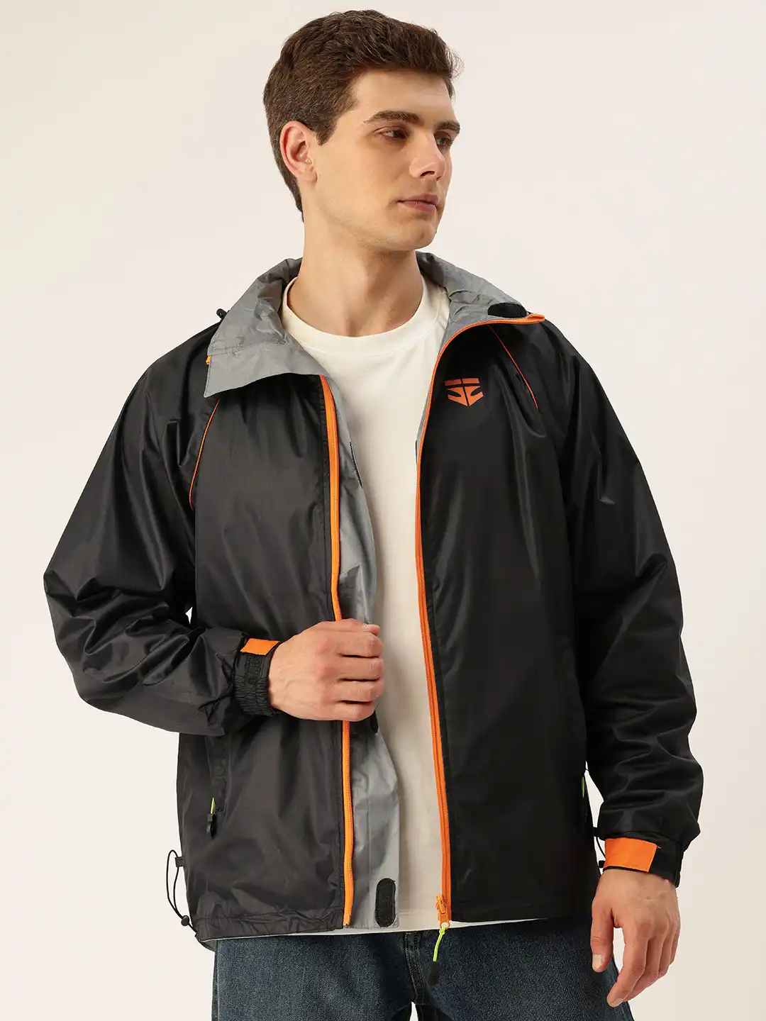 Buy Sports 52 wear Foldable Hood Comfort Fit Reversible Rain