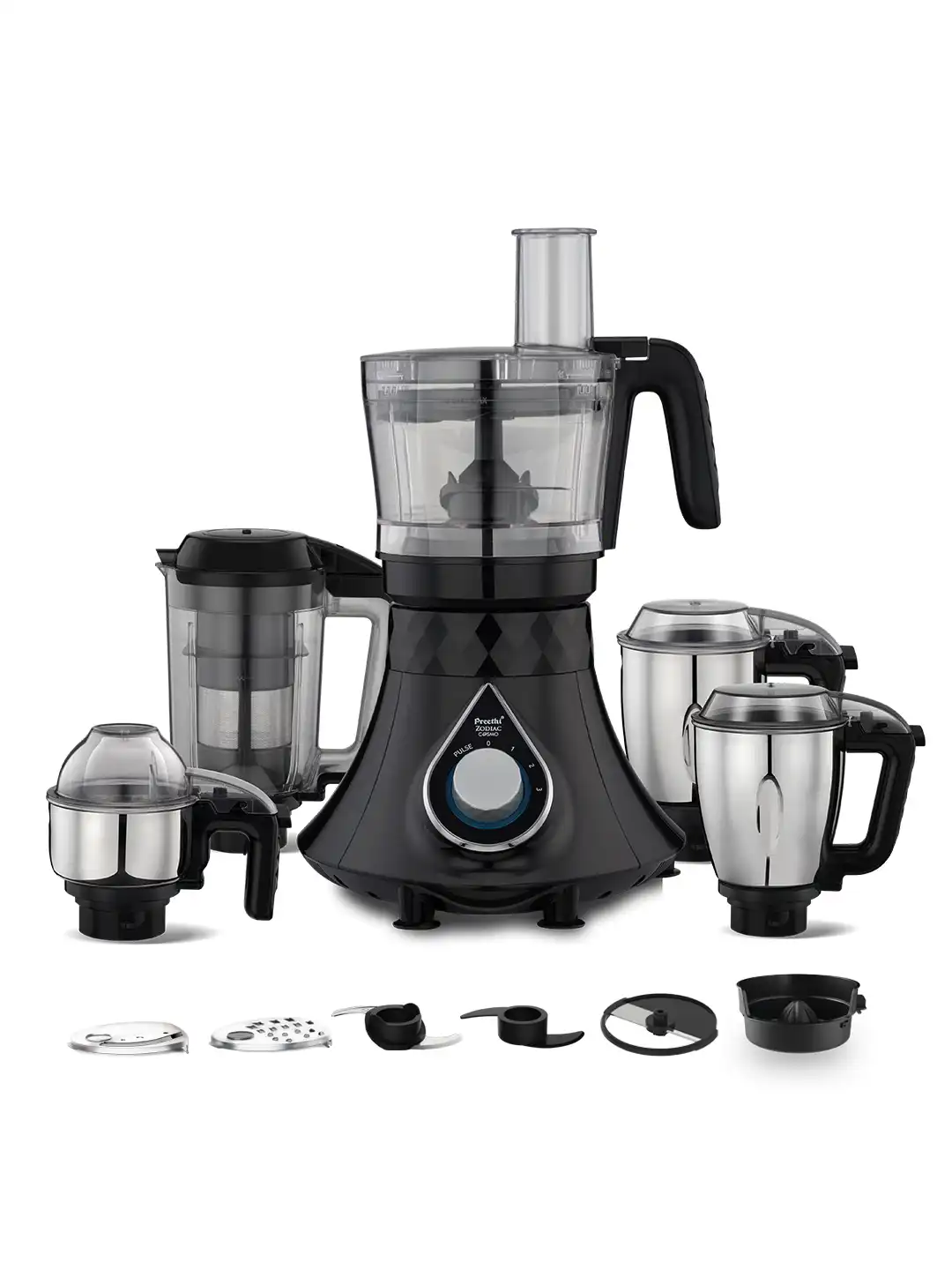 Buy Preethi Zodiac Cosmo Black MG236 Mixer Grinder 750 watt with 5