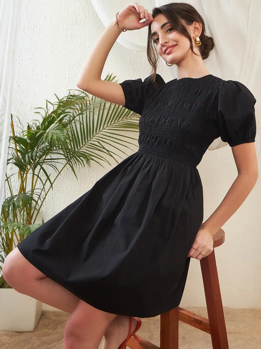 sassafras black dress Buy Sassafras Ribbed Bodycon Midi Dress In Black