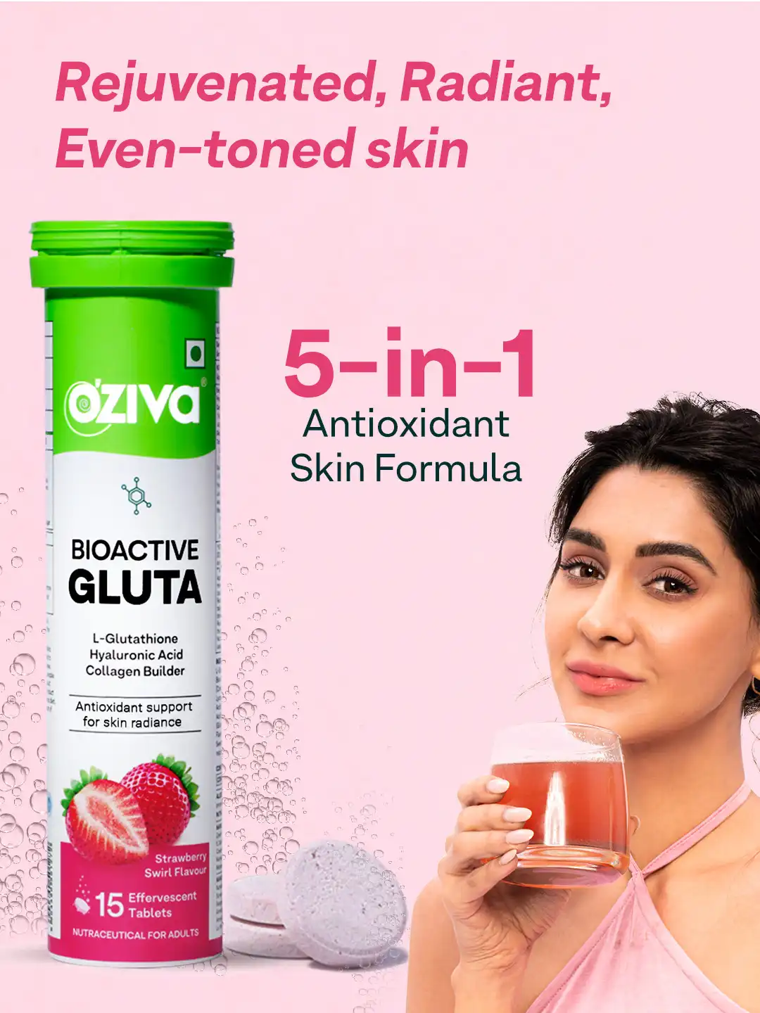 oziva glutathione review 🌞 Seeking a Powerful Solution for Skin Brightening?, OZiva Glutathione  Builder supports skin brightening, glow & anti-ageing., ✅ 100% Plant-based,  ✅ Reduces excessive pigmentation, ✅ Increases the