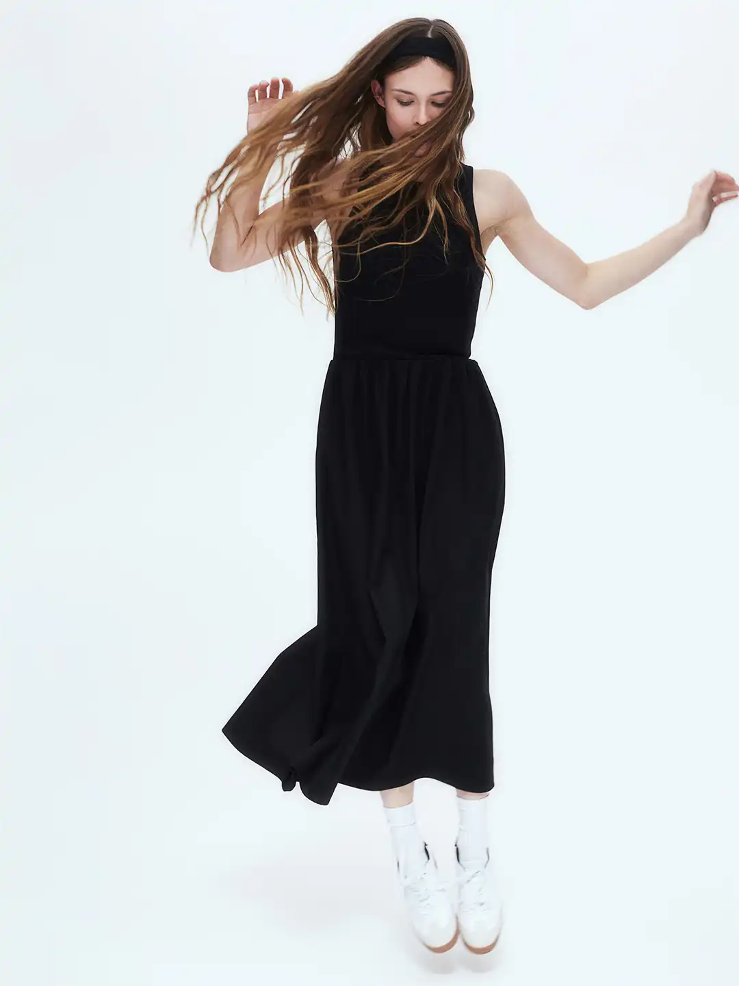 h&m ribbed jersey dress Buy Poplin-Skirt - Dresses for Women 27819950 Jersey midi dress