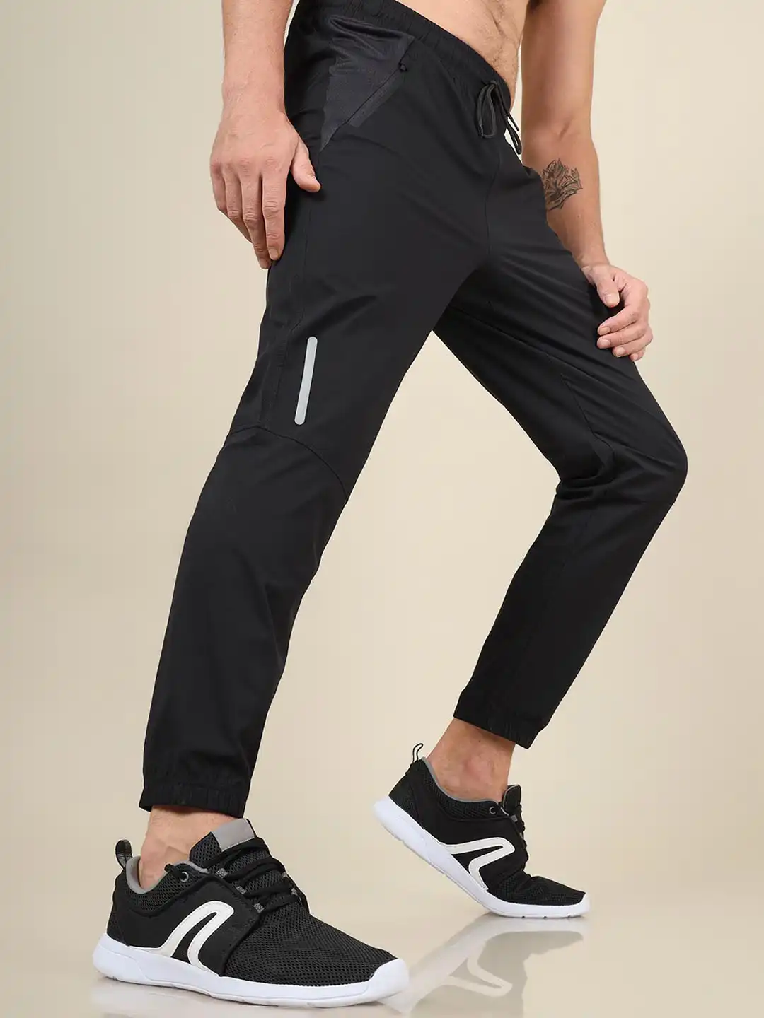 Buy Technosport SS'24 Slim-fit Quick Dry Antimicrobial Track Pants