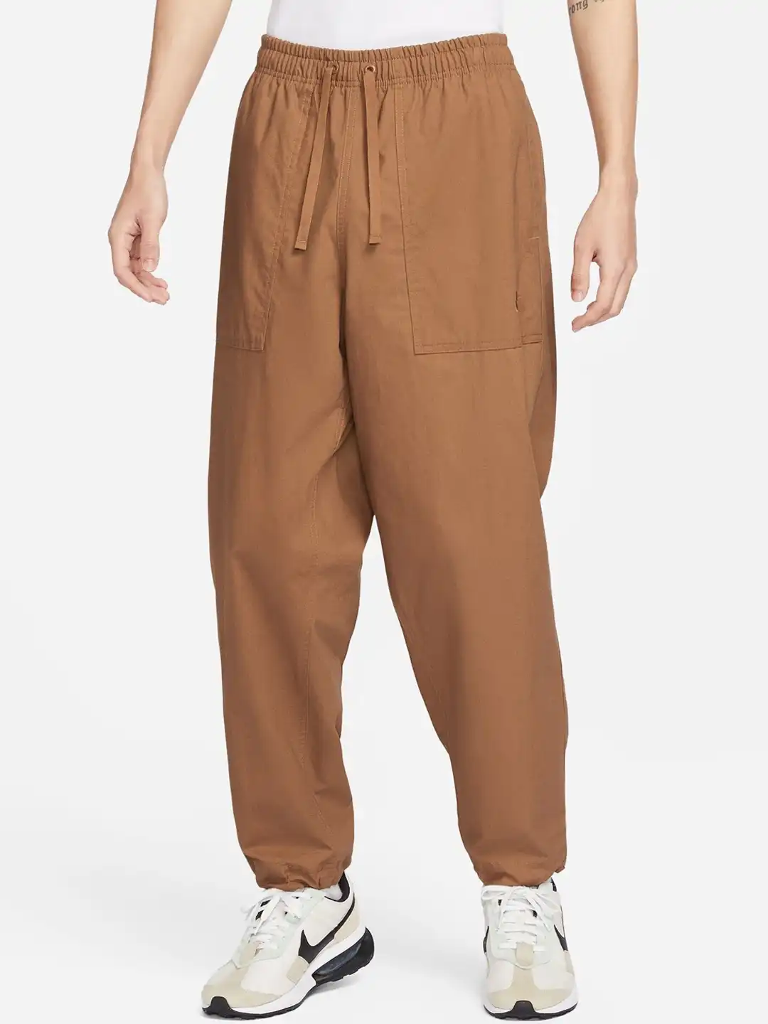 Buy Nike AS M NK CLUB BARCELONA Men Cotton Mid-Rise Joggers