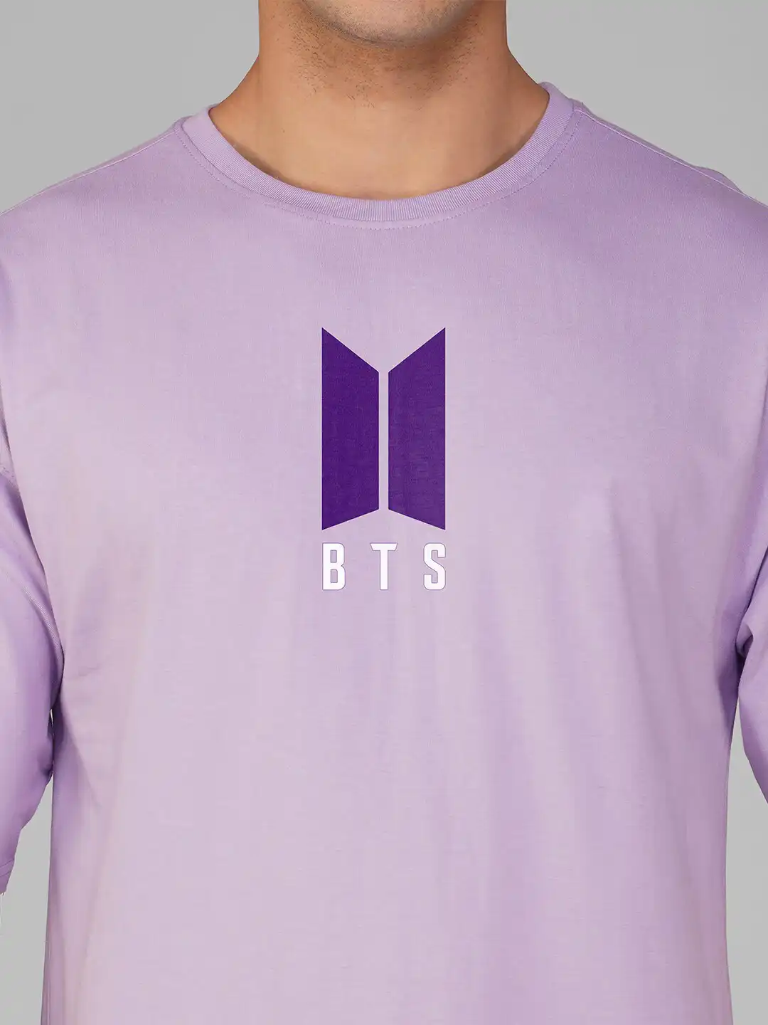 Buy Crazymonk BTS Printed Drop Shoulder Pure Cotton Oversized T Buy Crazymonk BTS Printed Drop Shoulder Pure Cotton Oversized T