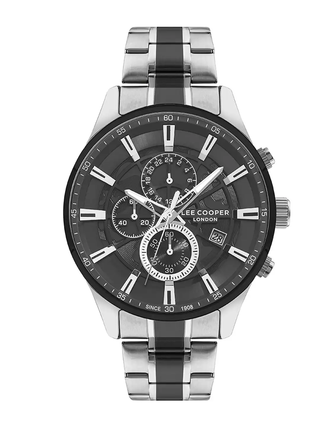Buy Lee Cooper Men Brass Dial Bracelet Style Straps Analogue