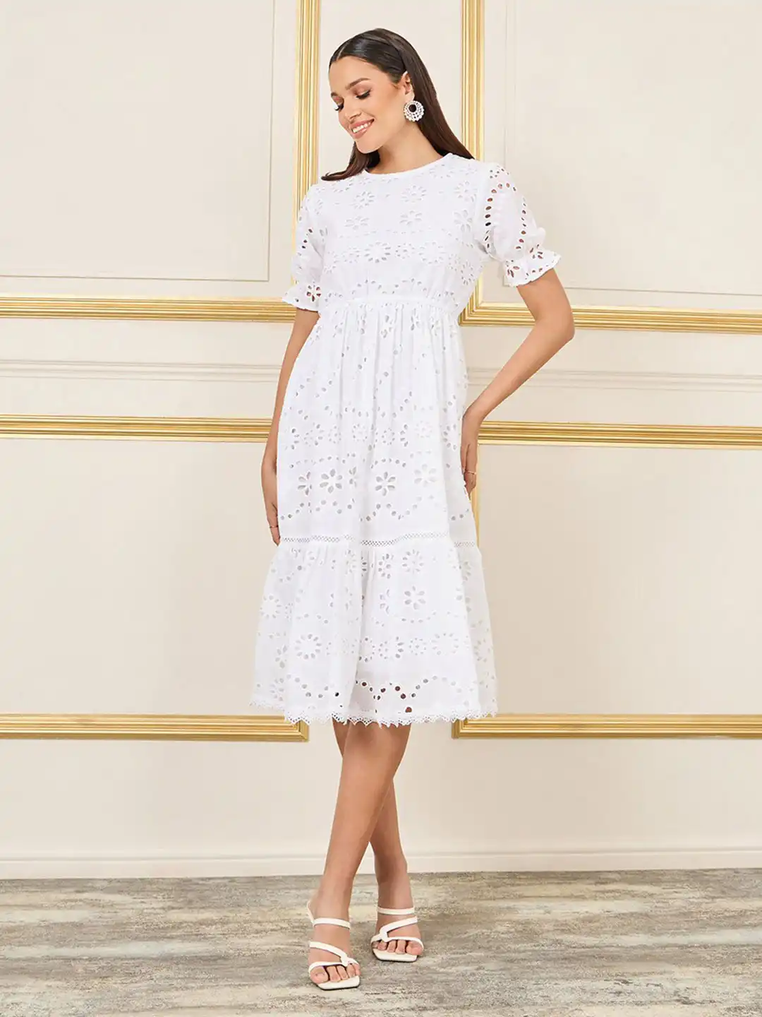 a line dress sale Relaxed A-line Knit Maxi Dress main image 0