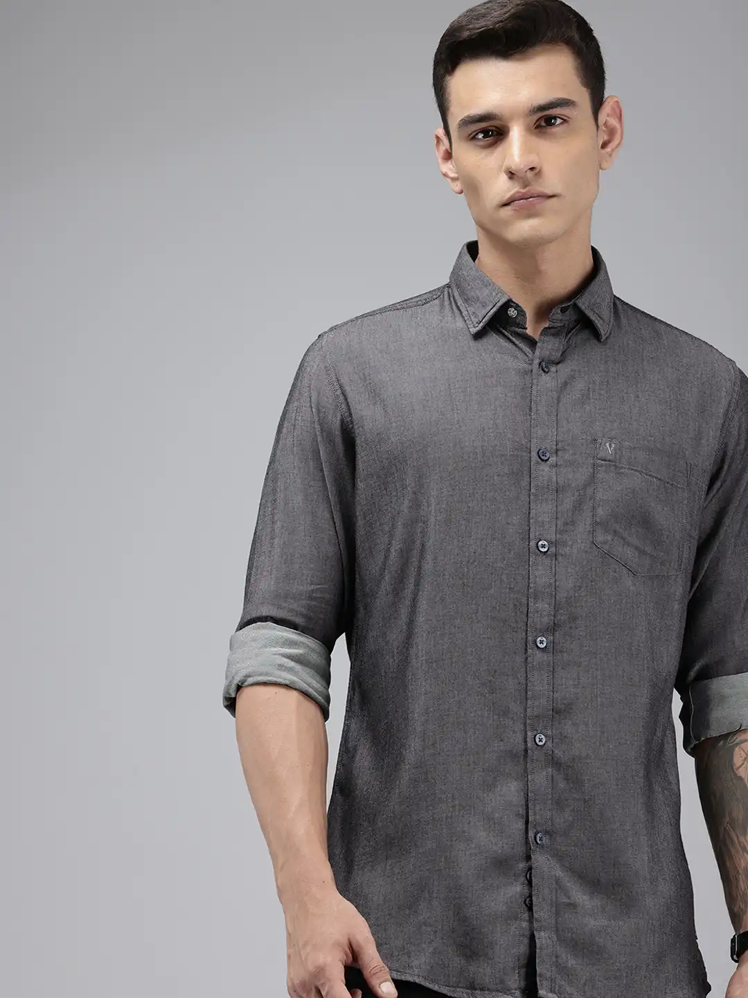 Buy VAN HEUSEN DENIM LABS Slim Fit Casual Shirt - Shirts for Men 28414352 | Myntra Buy VAN HEUSEN DENIM LABS Slim Fit Casual Shirt - Shirts for Men 28414352 | Myntra