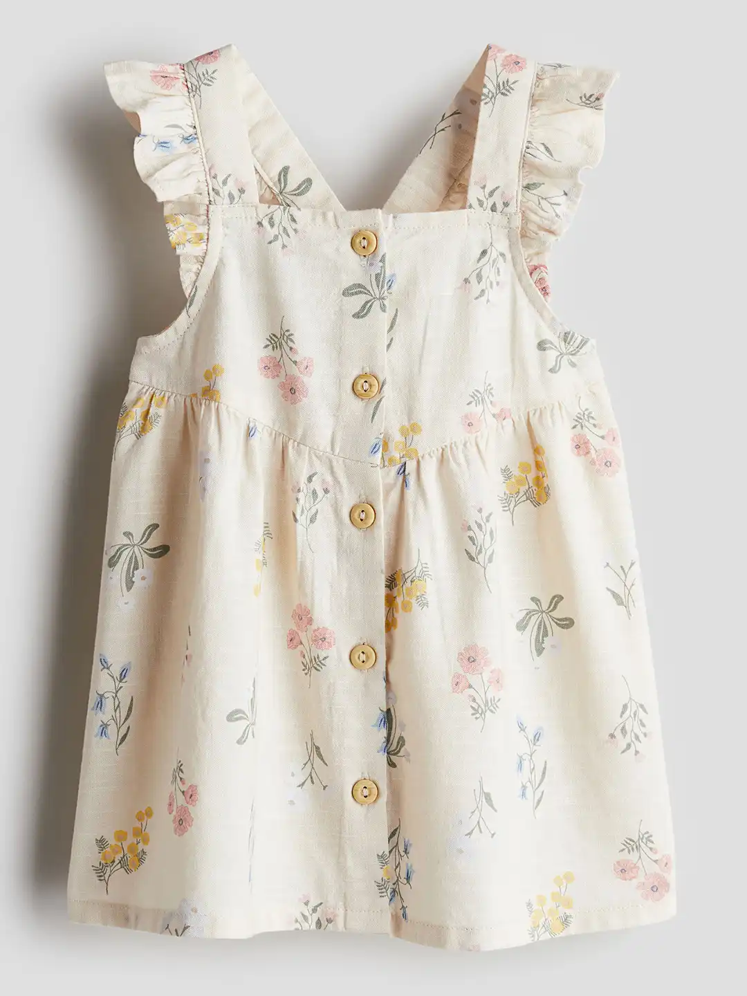 h&m flounced cotton dress BLOGGER FAVE!!! Brock Collection x H&M Flounced Pink Tiers Cotton Dress sz S M