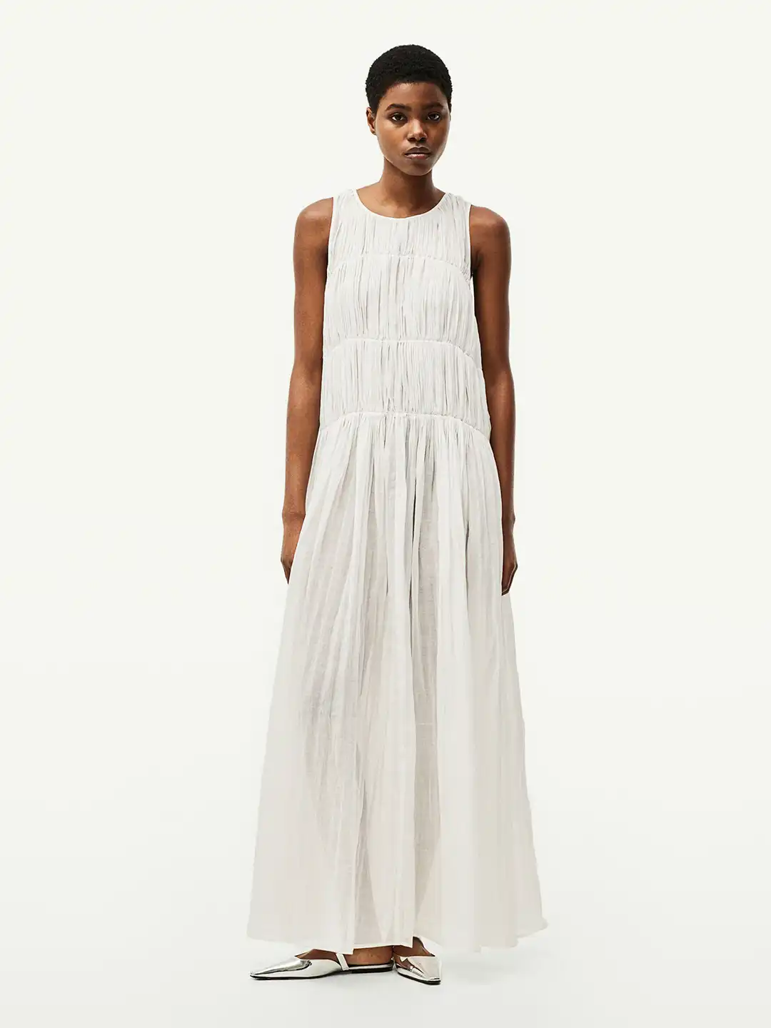 Buy H&M Ramie Maxi Dress - Dresses for Women 28462402 | Myntra Buy H&M Ramie Maxi Dress - Dresses for Women 28462402 | Myntra
