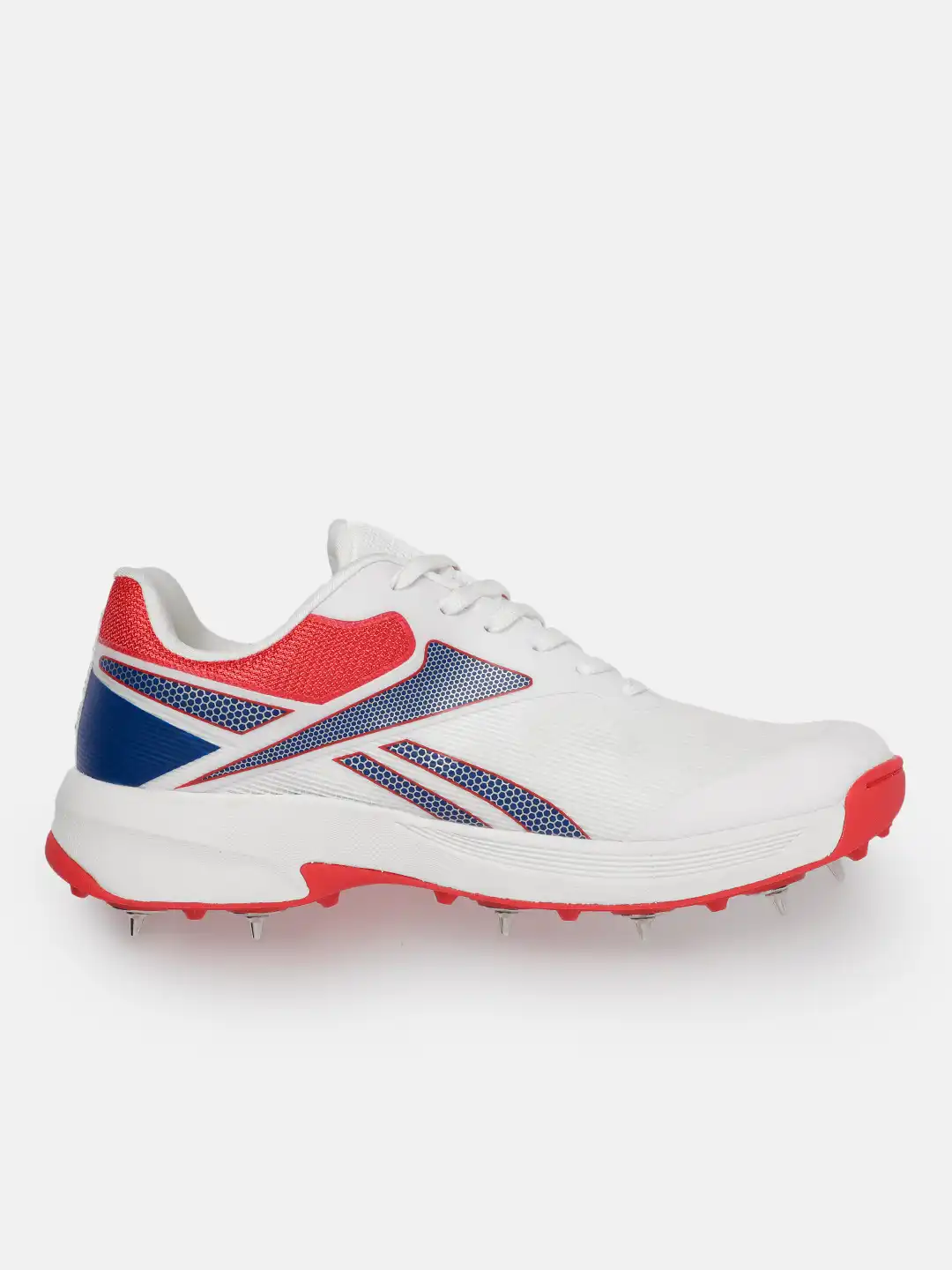 バスケットボールシューズ ホワイト/ネイビー/レッド Buy Reebok Men All Round Kaiser Cricket Shoes - Sports Shoes for